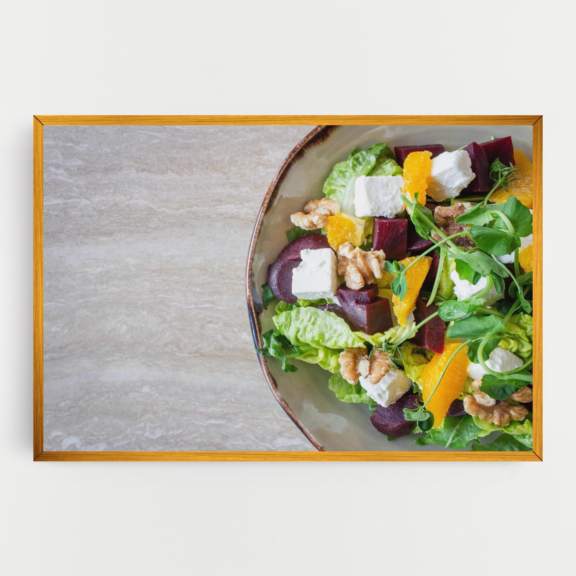 Tablou Canvas Delicious Salad mockup 0