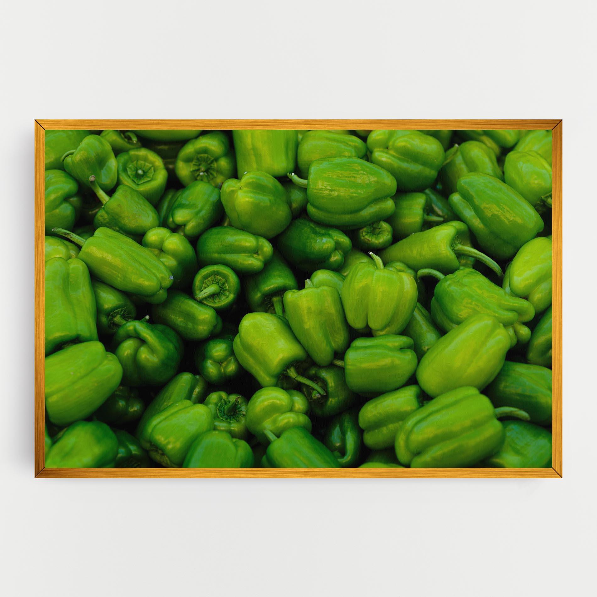 Tablou Canvas Green Bellpepper mockup 0