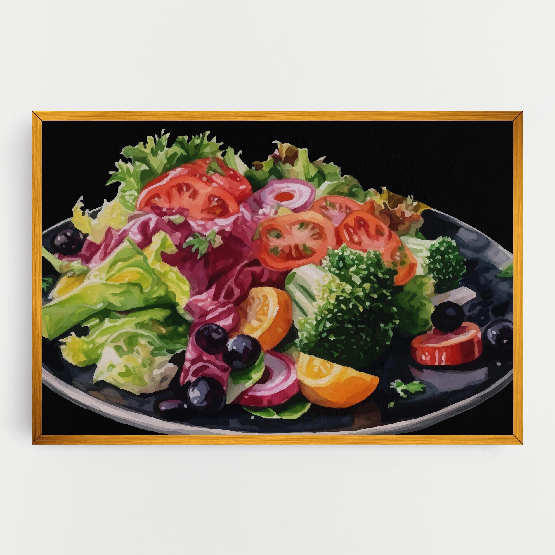 Tablou Canvas Healthy Tomato Food mockup 0