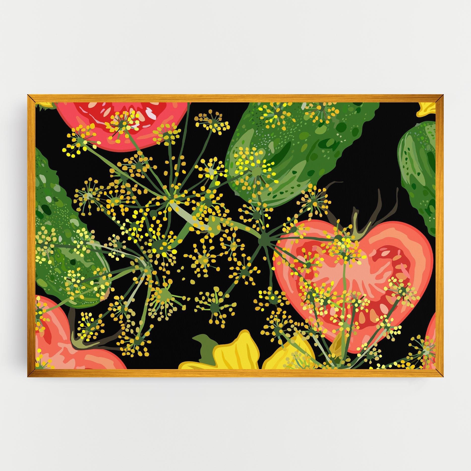 Tablou Canvas Heart Tomato mockup 0