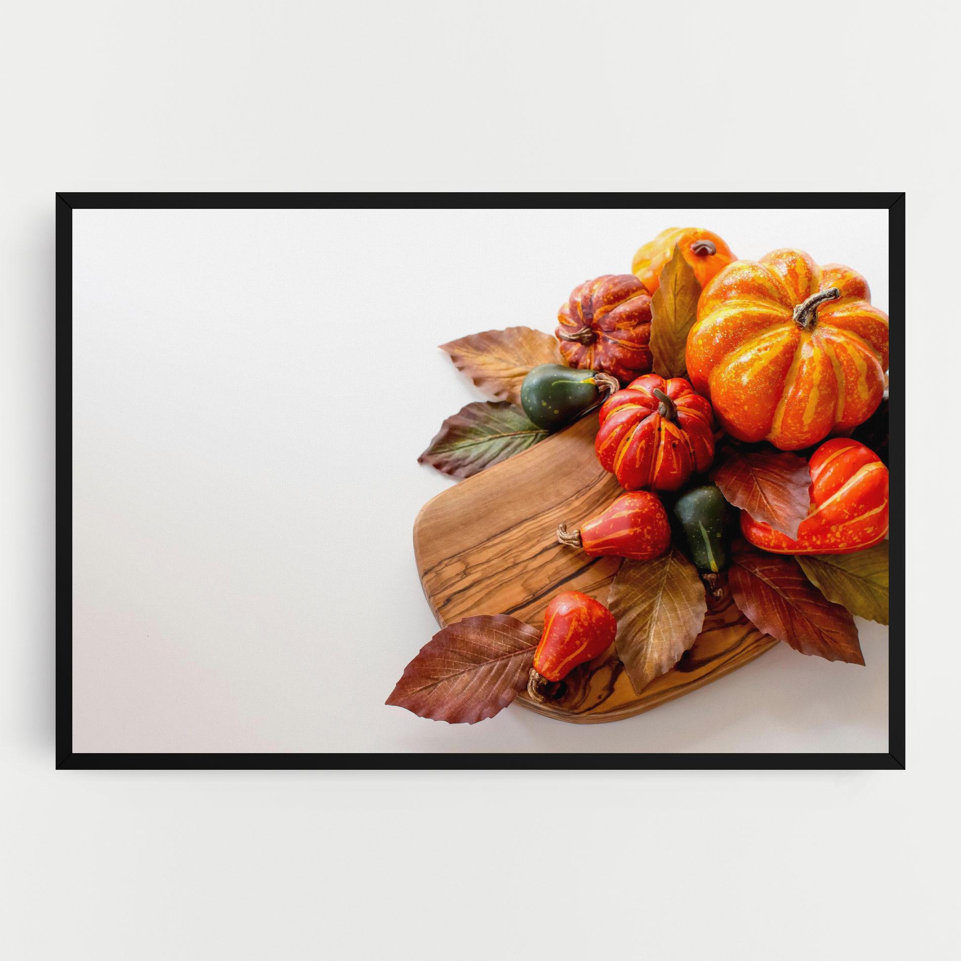 Tablou Canvas Autumn Pumpkins mockup 0