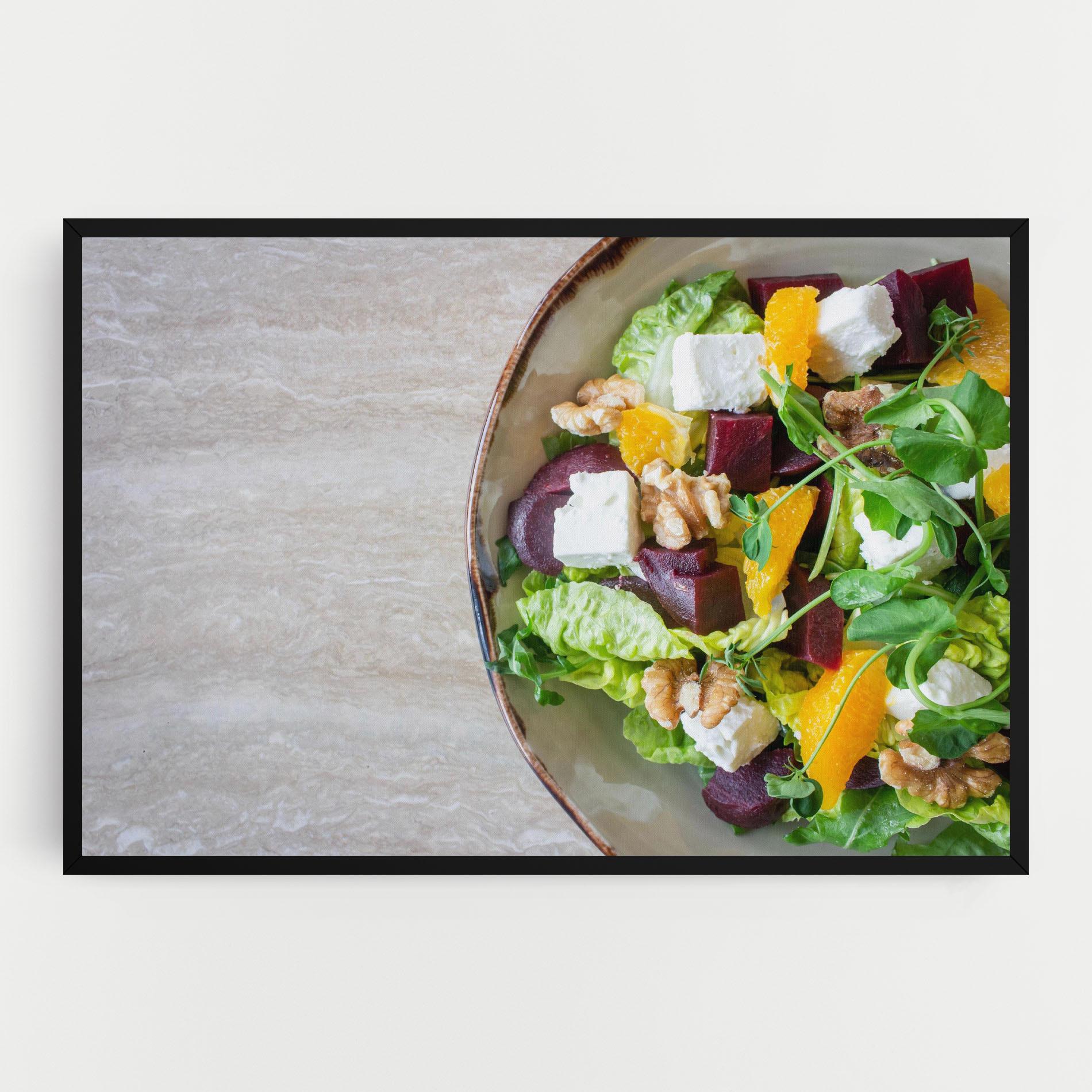 Tablou Canvas Delicious Salad mockup 0