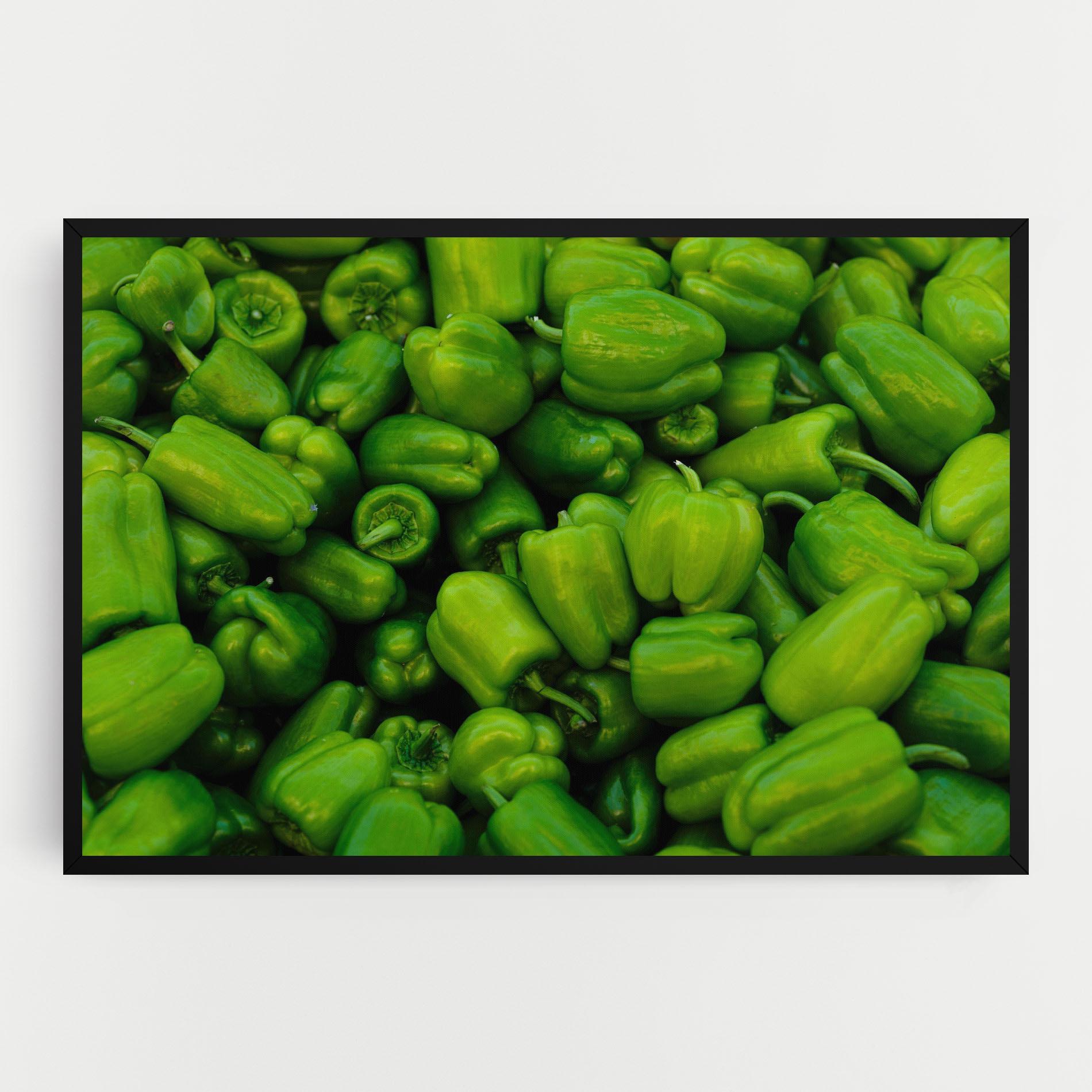 Tablou Canvas Green Bellpepper mockup 0