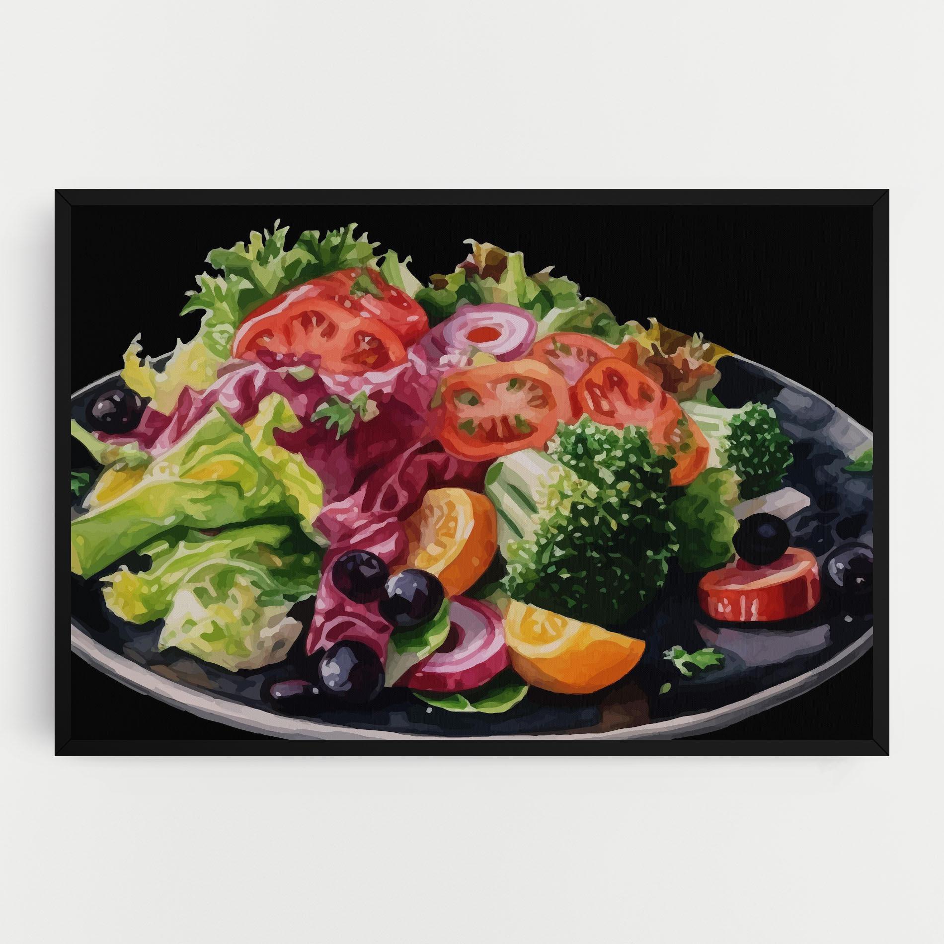 Tablou Canvas Healthy Tomato Food mockup 0