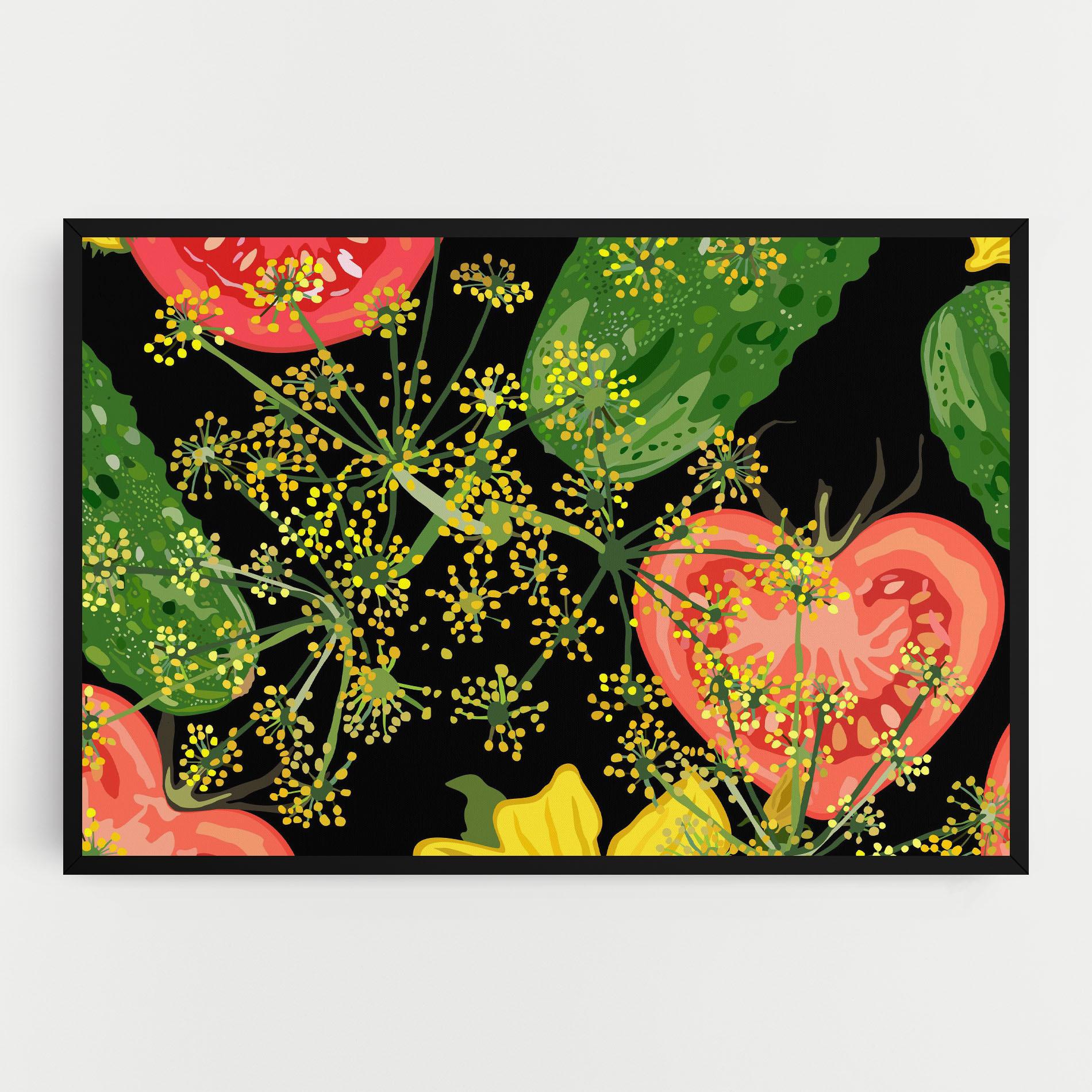 Tablou Canvas Heart Tomato mockup 0