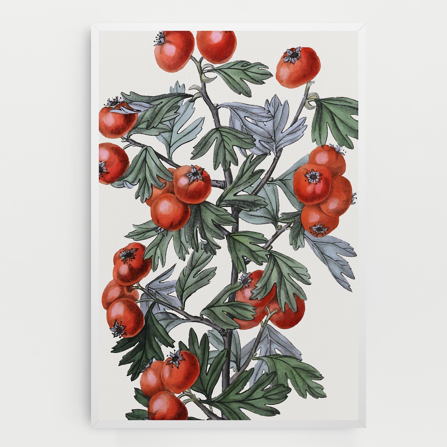 Tablou Canvas Cherry Drawing mockup 0