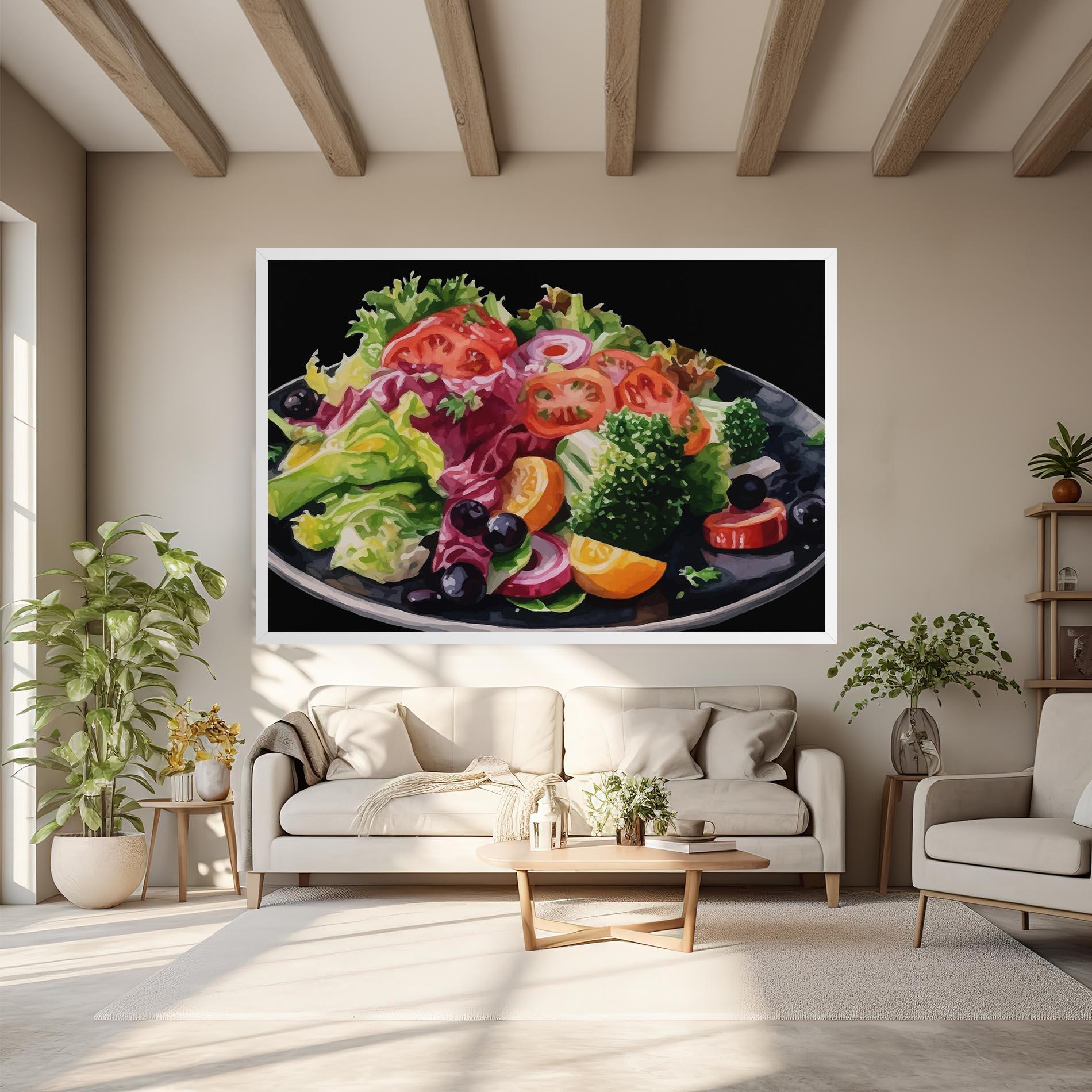 Tablou Canvas Healthy Tomato Food mockup 6