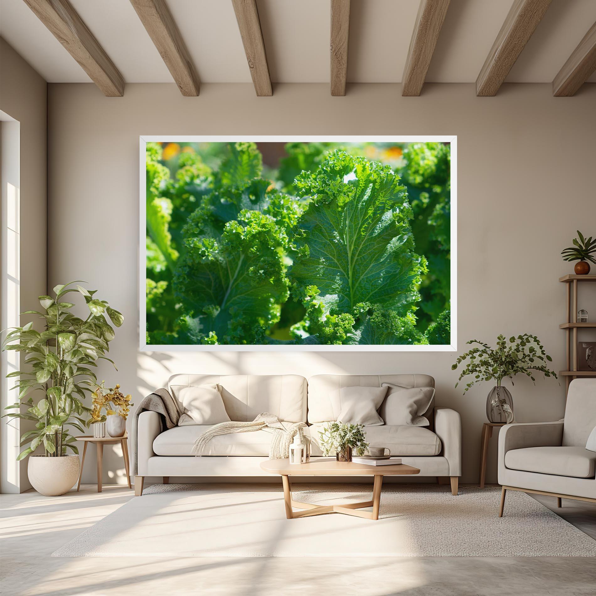 Tablou Canvas Lettuce View mockup 6