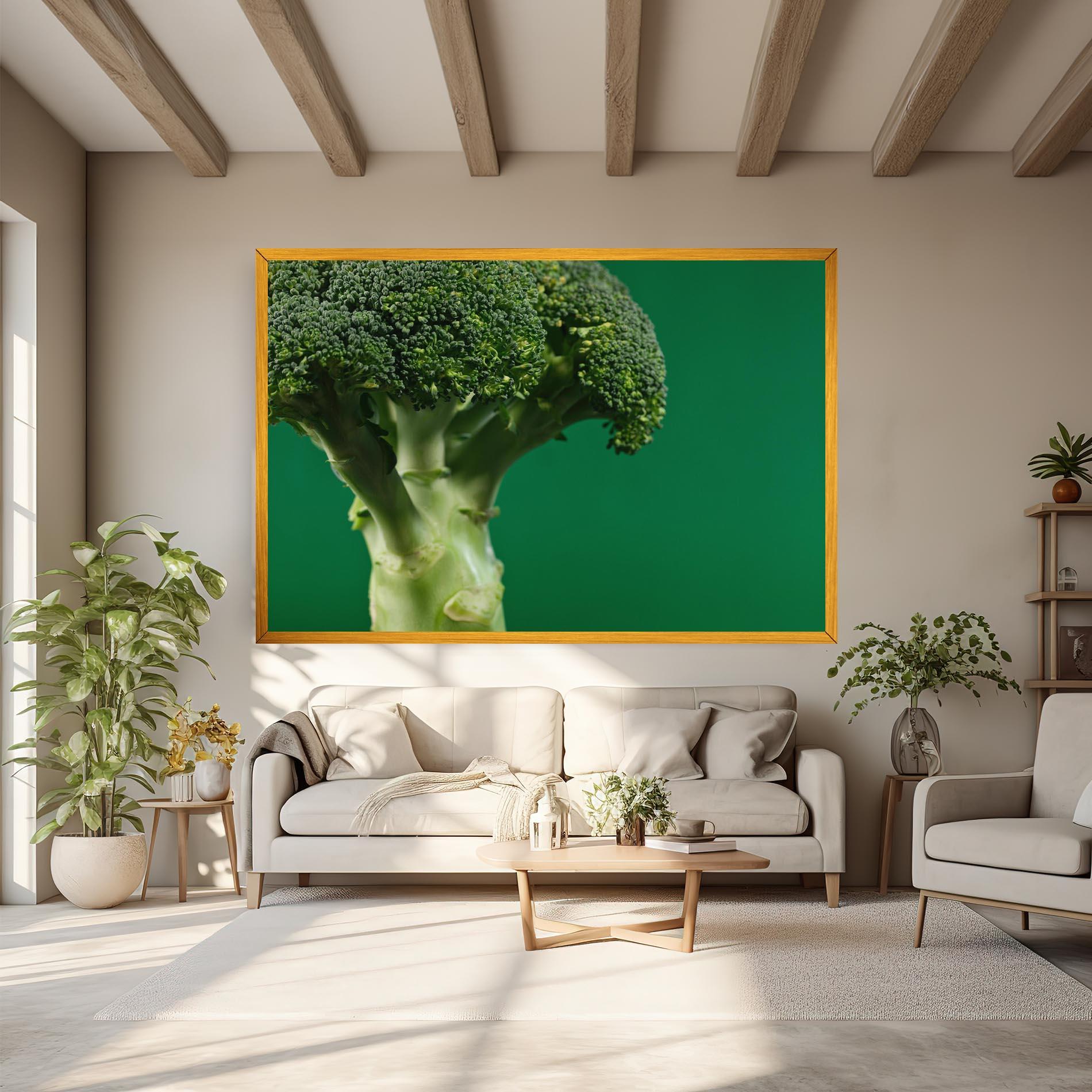 Tablou Canvas Broccoli mockup 6
