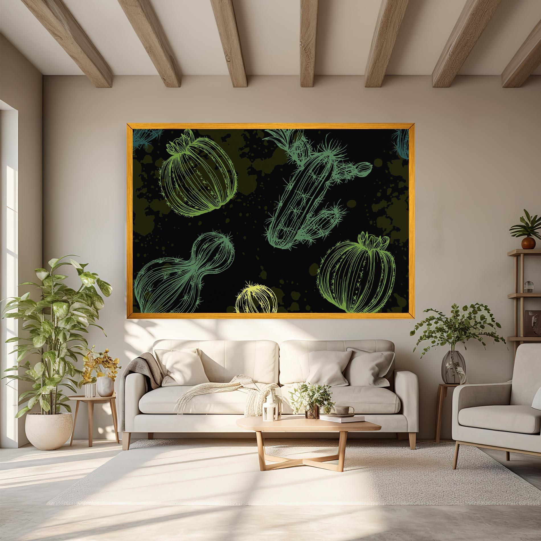 Tablou Canvas Cactus Art mockup 6