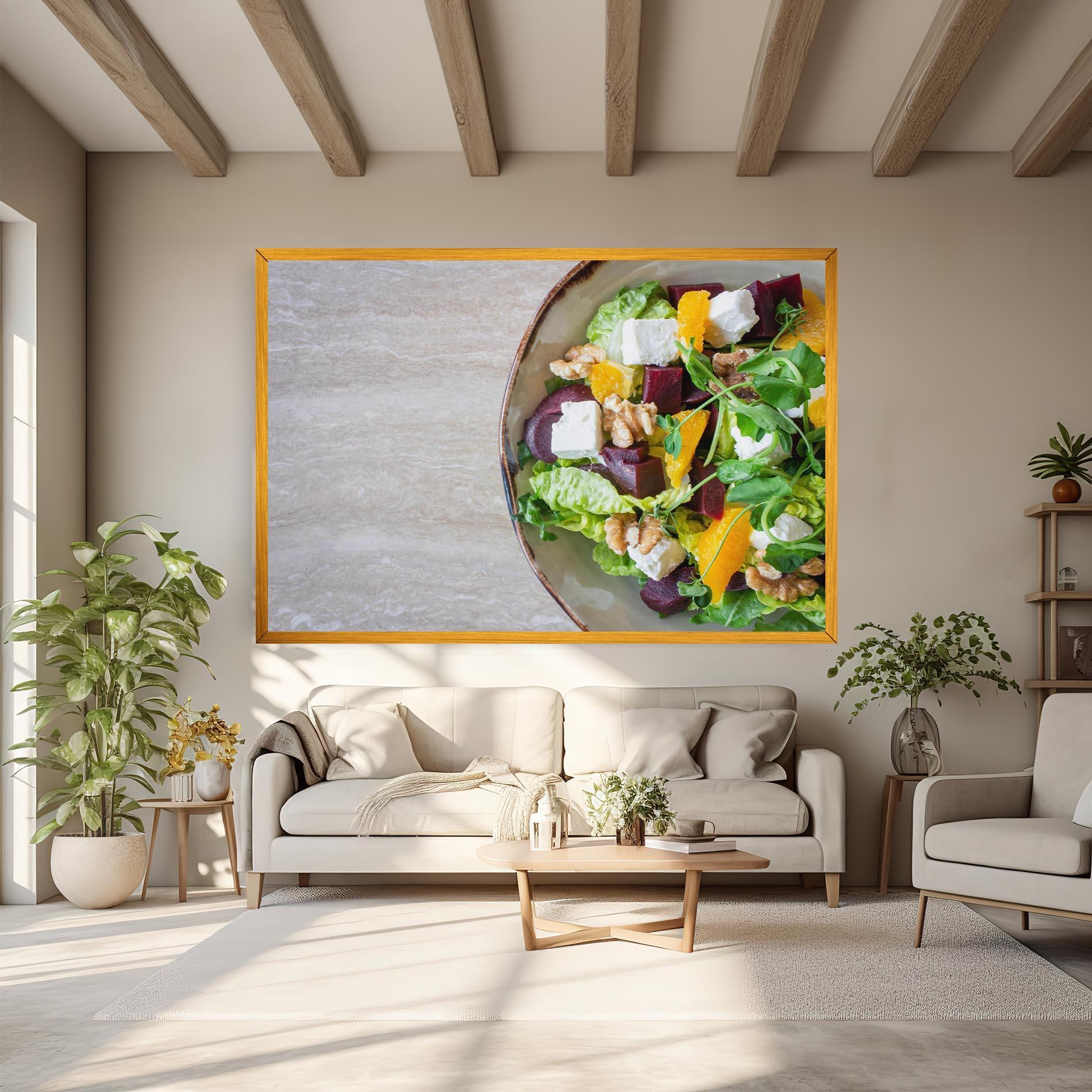 Tablou Canvas Delicious Salad mockup 6