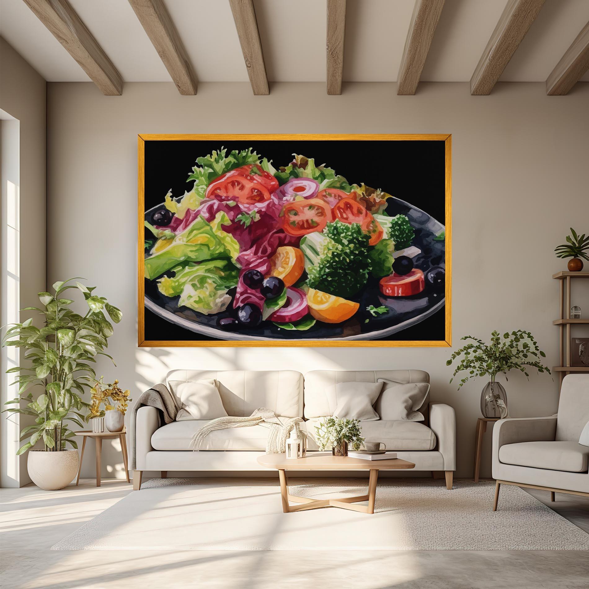 Tablou Canvas Healthy Tomato Food mockup 6