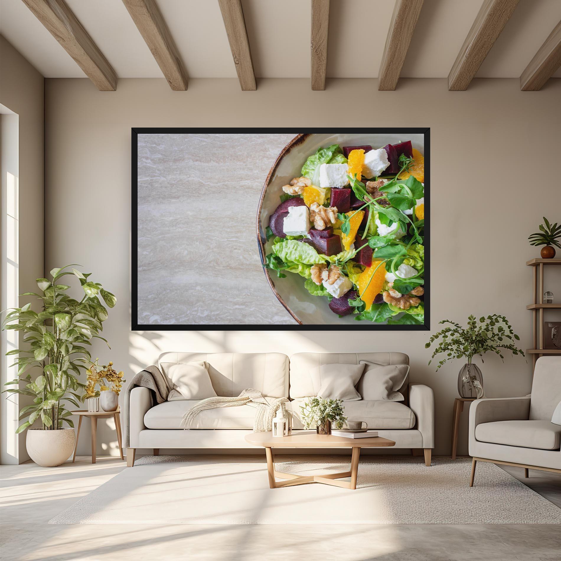 Tablou Canvas Delicious Salad mockup 6