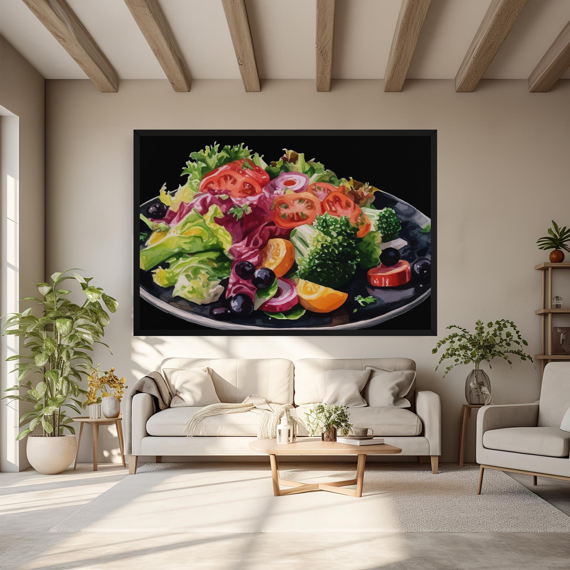Tablou Canvas Healthy Tomato Food mockup 6