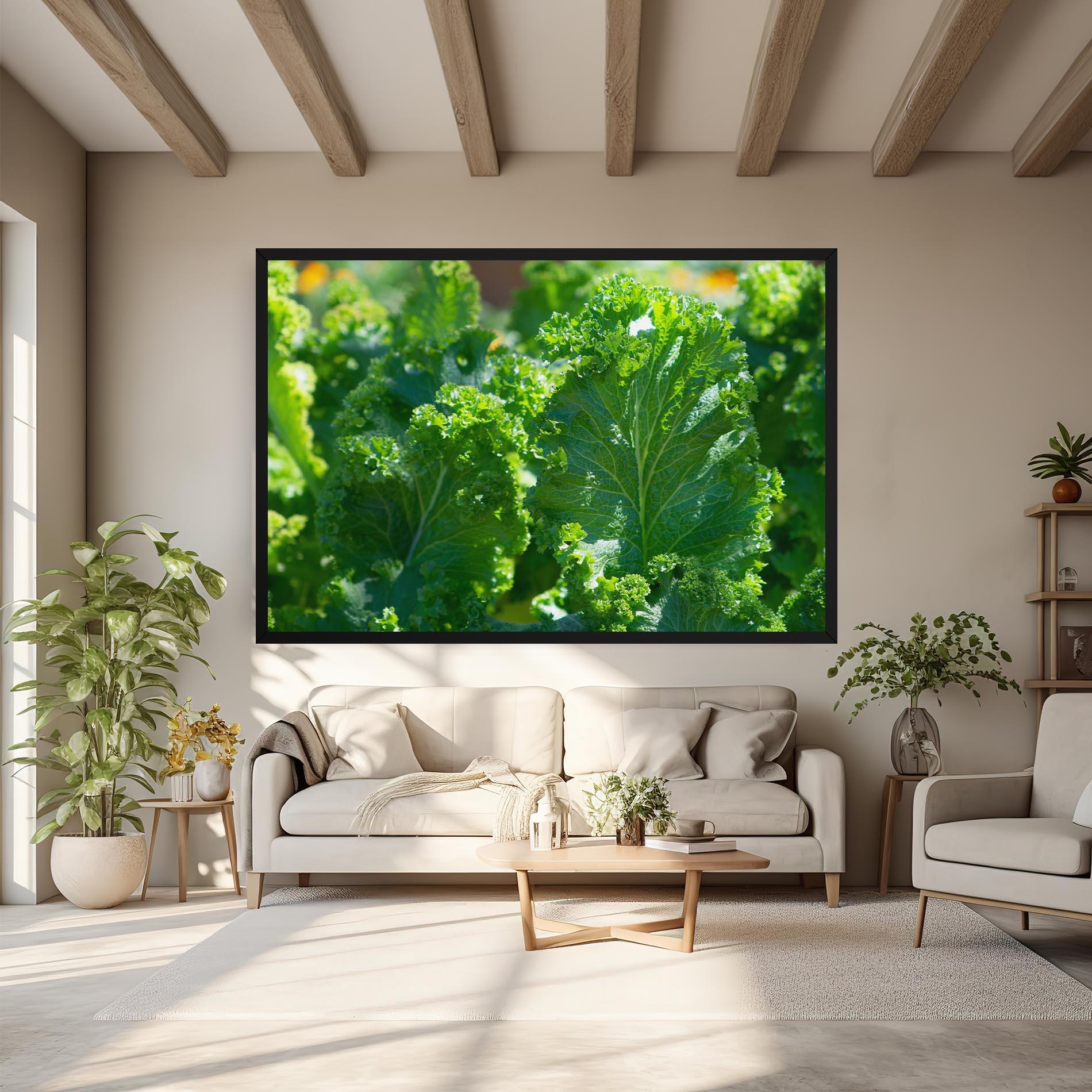 Tablou Canvas Lettuce View mockup 6