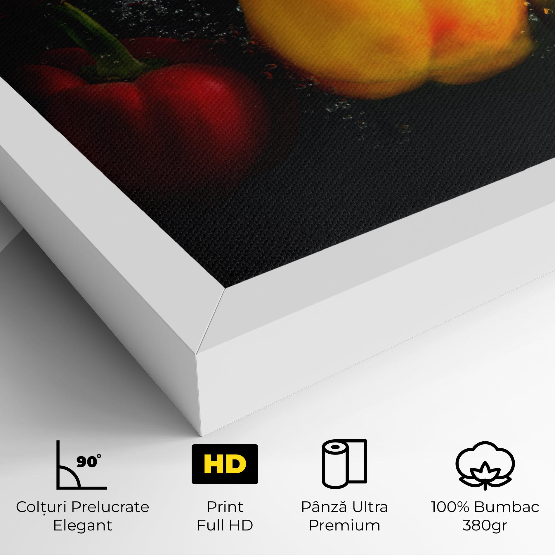 Tablou Canvas Cool Bellpepper Splash mockup 4