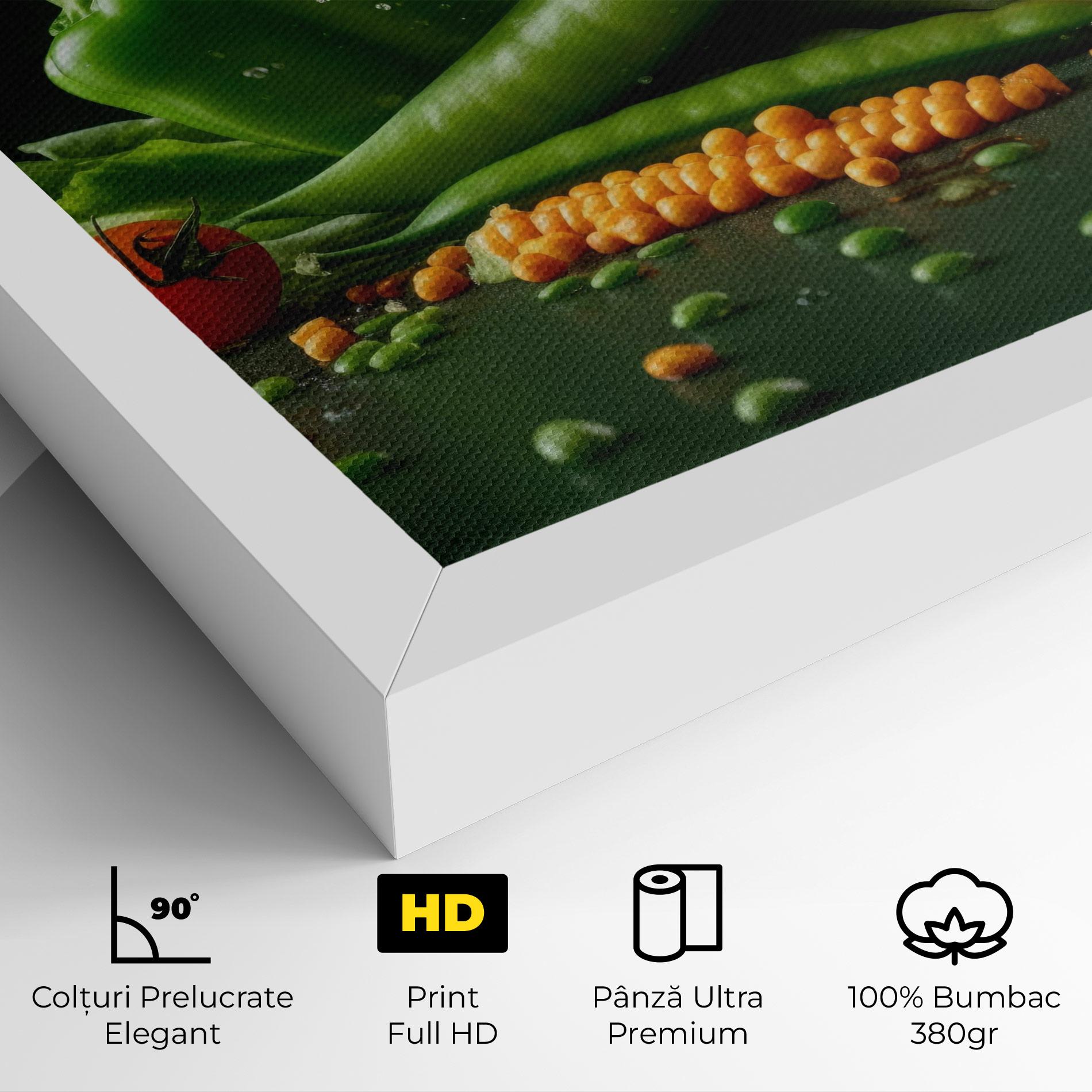 Tablou Canvas Fresh Vegetables mockup 4