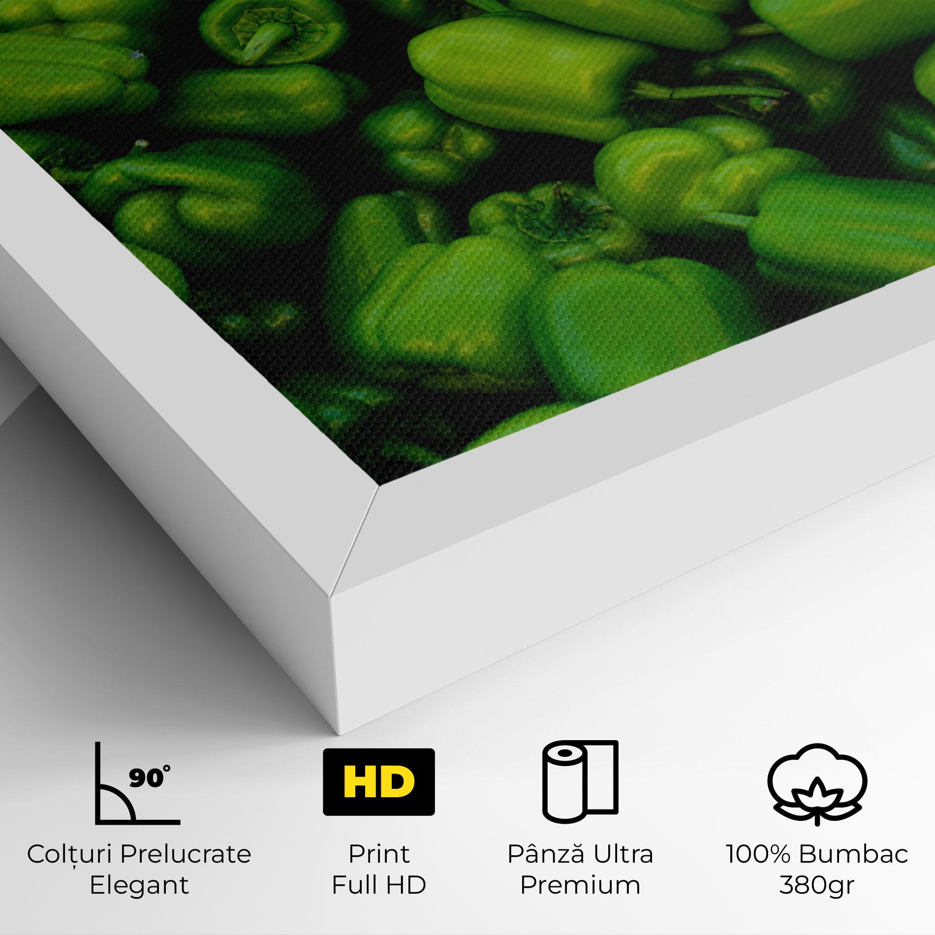Tablou Canvas Green Bellpepper mockup 4