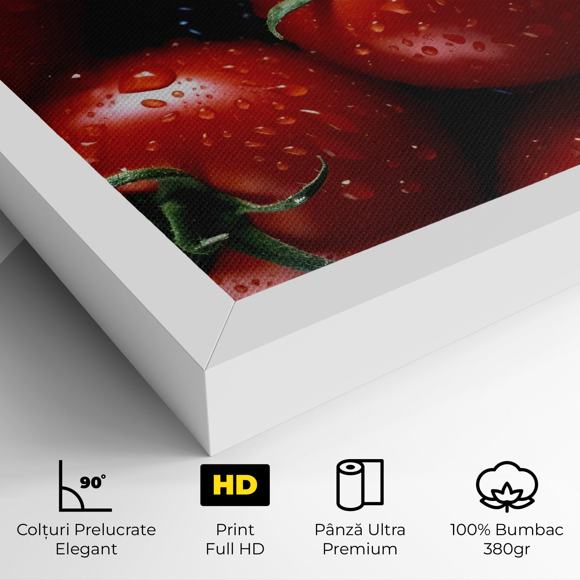 Tablou Canvas Red Wet Tomato mockup 4