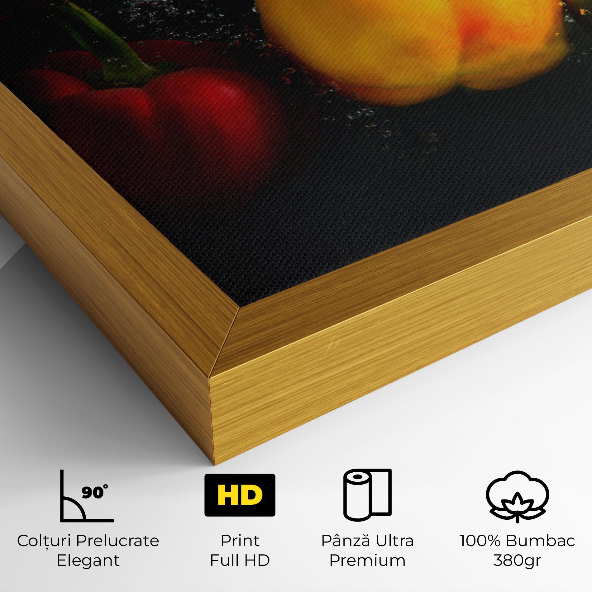 Tablou Canvas Cool Bellpepper Splash mockup 4