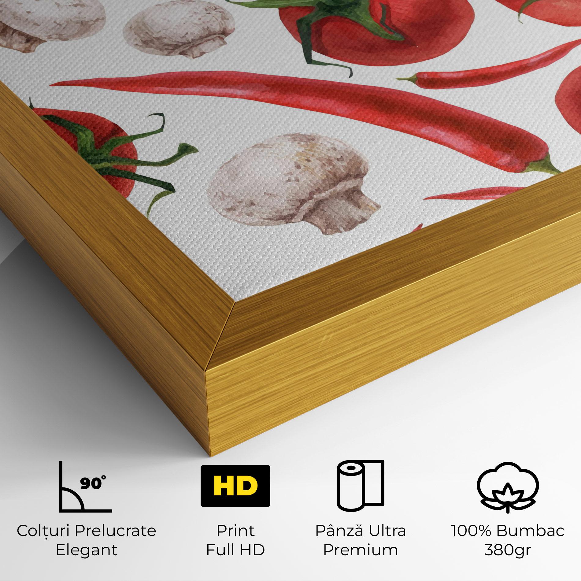Tablou Canvas Floating Tomato mockup 4