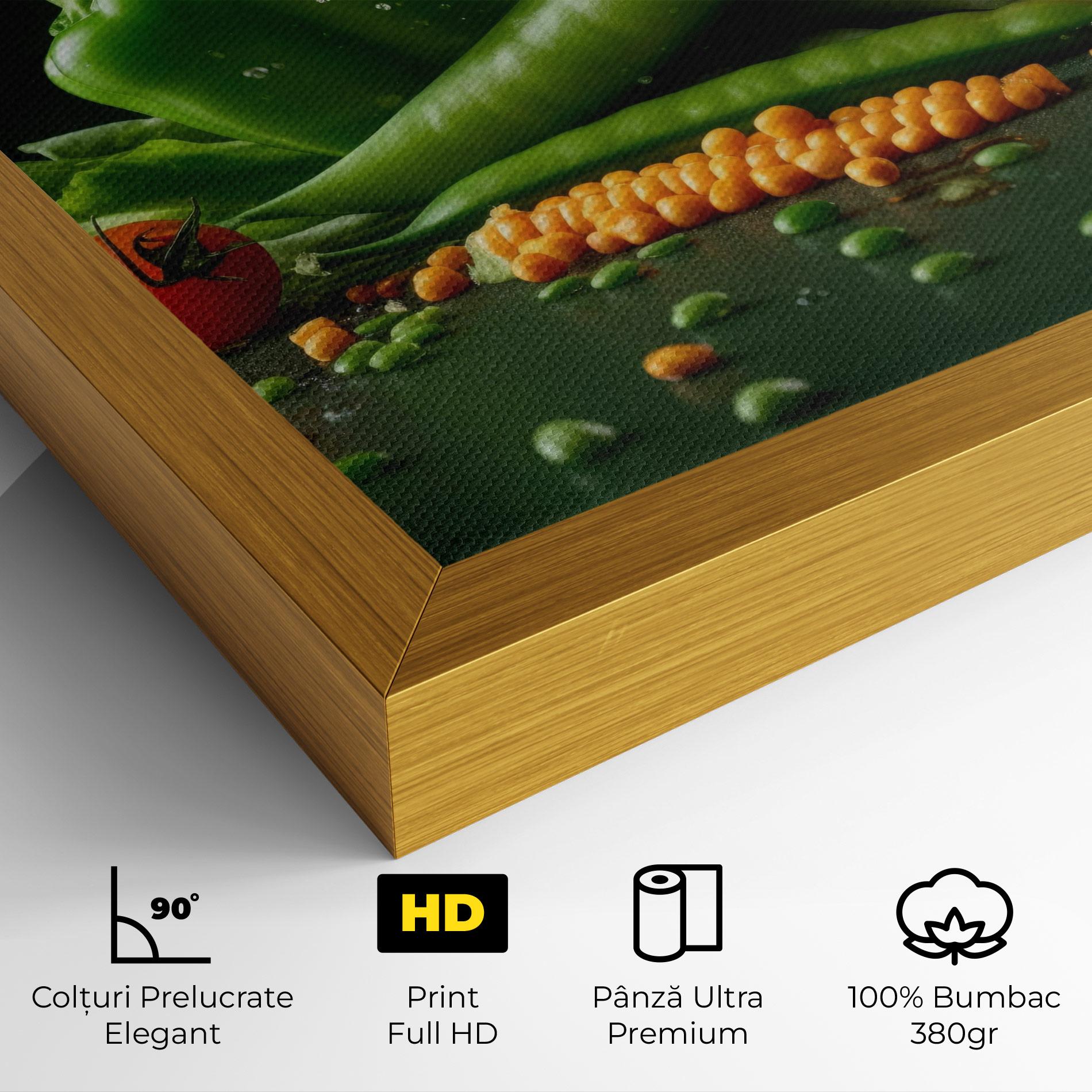 Tablou Canvas Fresh Vegetables mockup 4