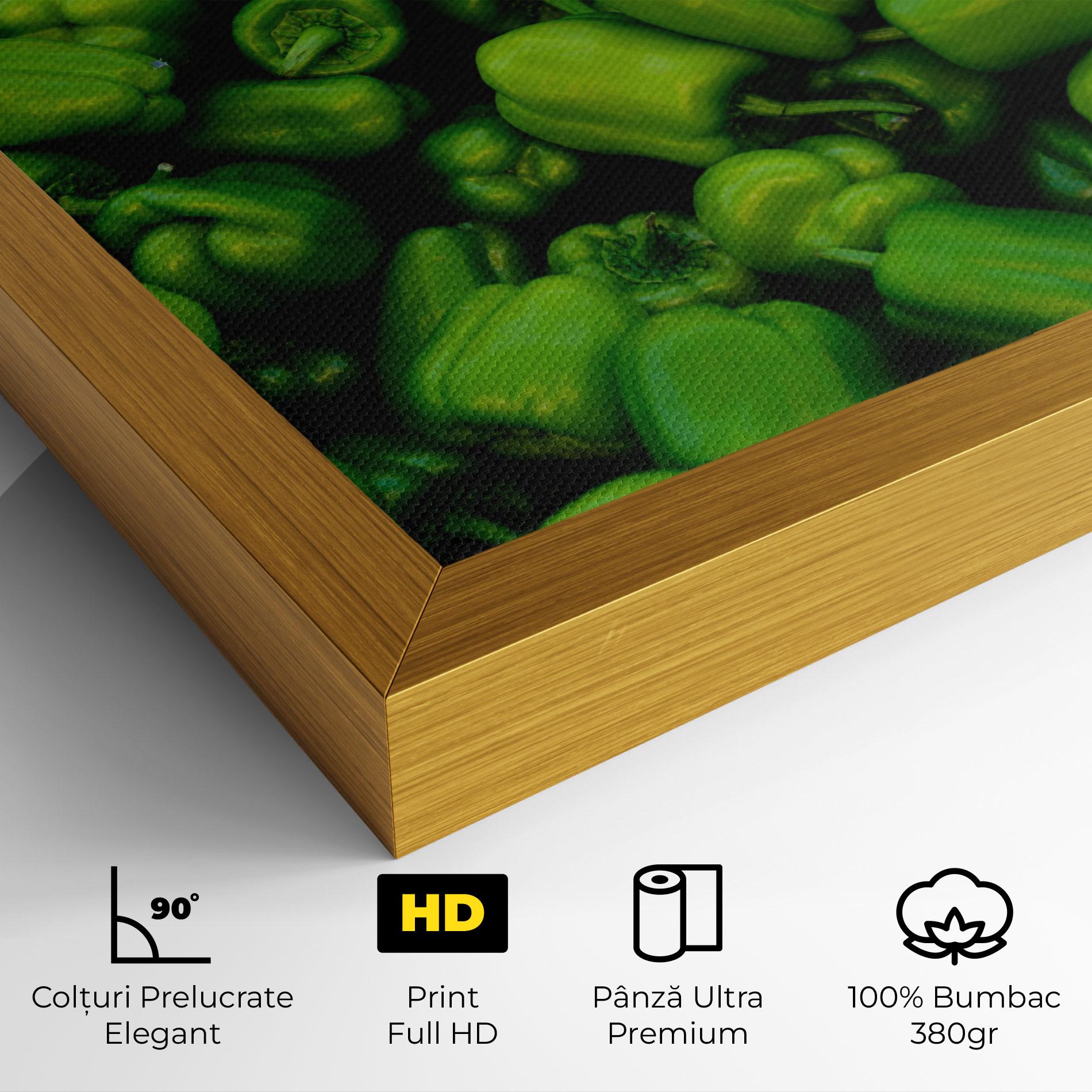 Tablou Canvas Green Bellpepper mockup 4