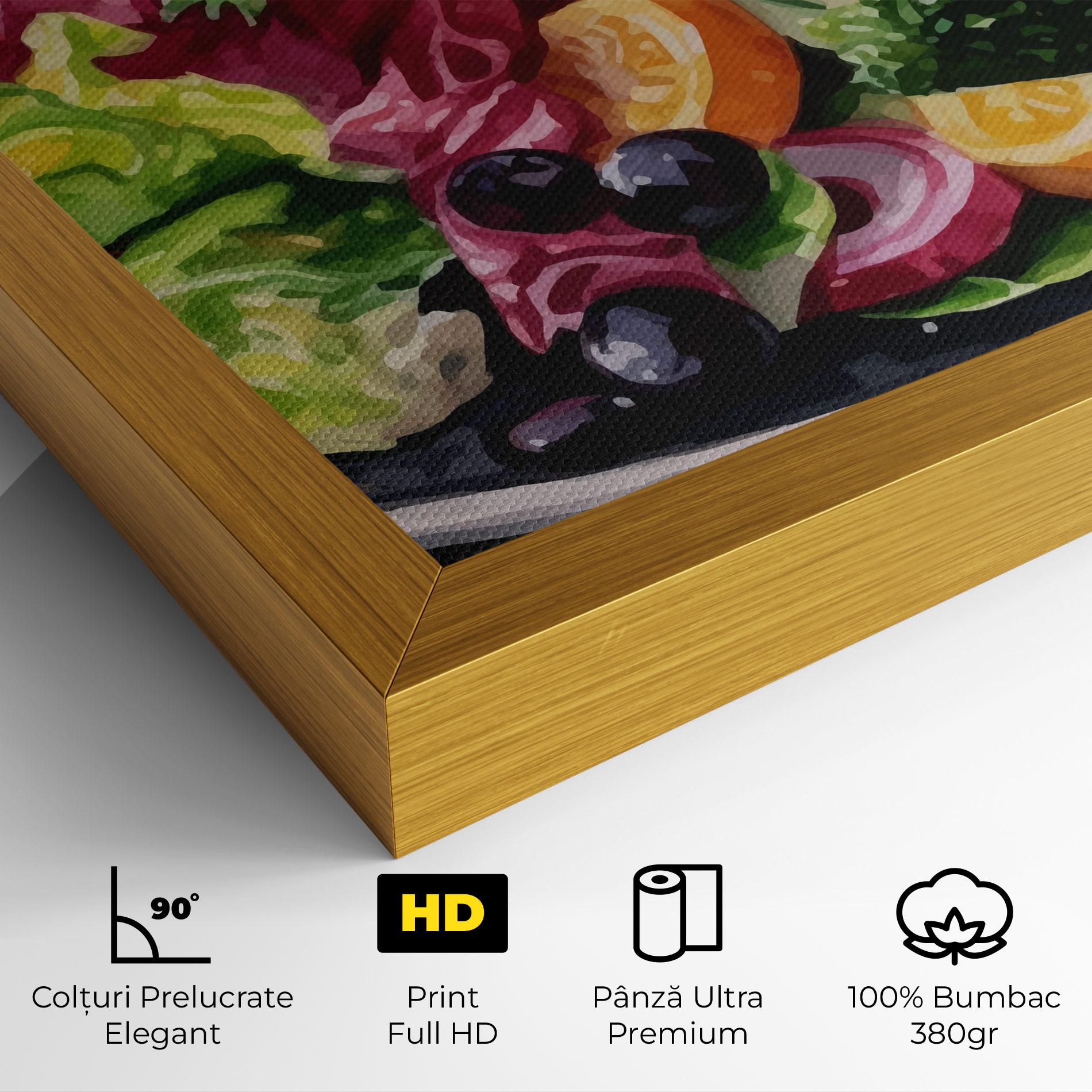 Tablou Canvas Healthy Tomato Food mockup 4