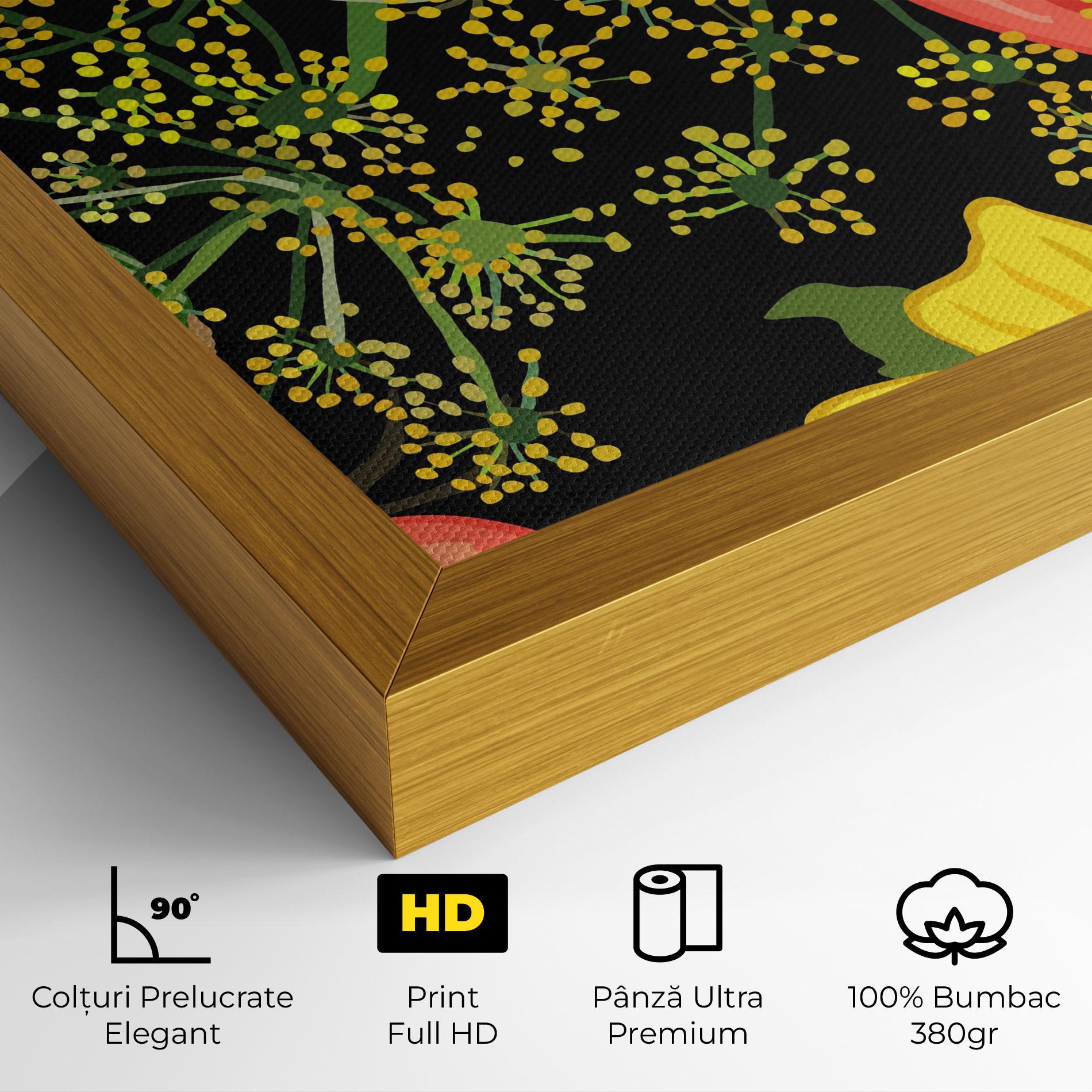 Tablou Canvas Heart Tomato mockup 4