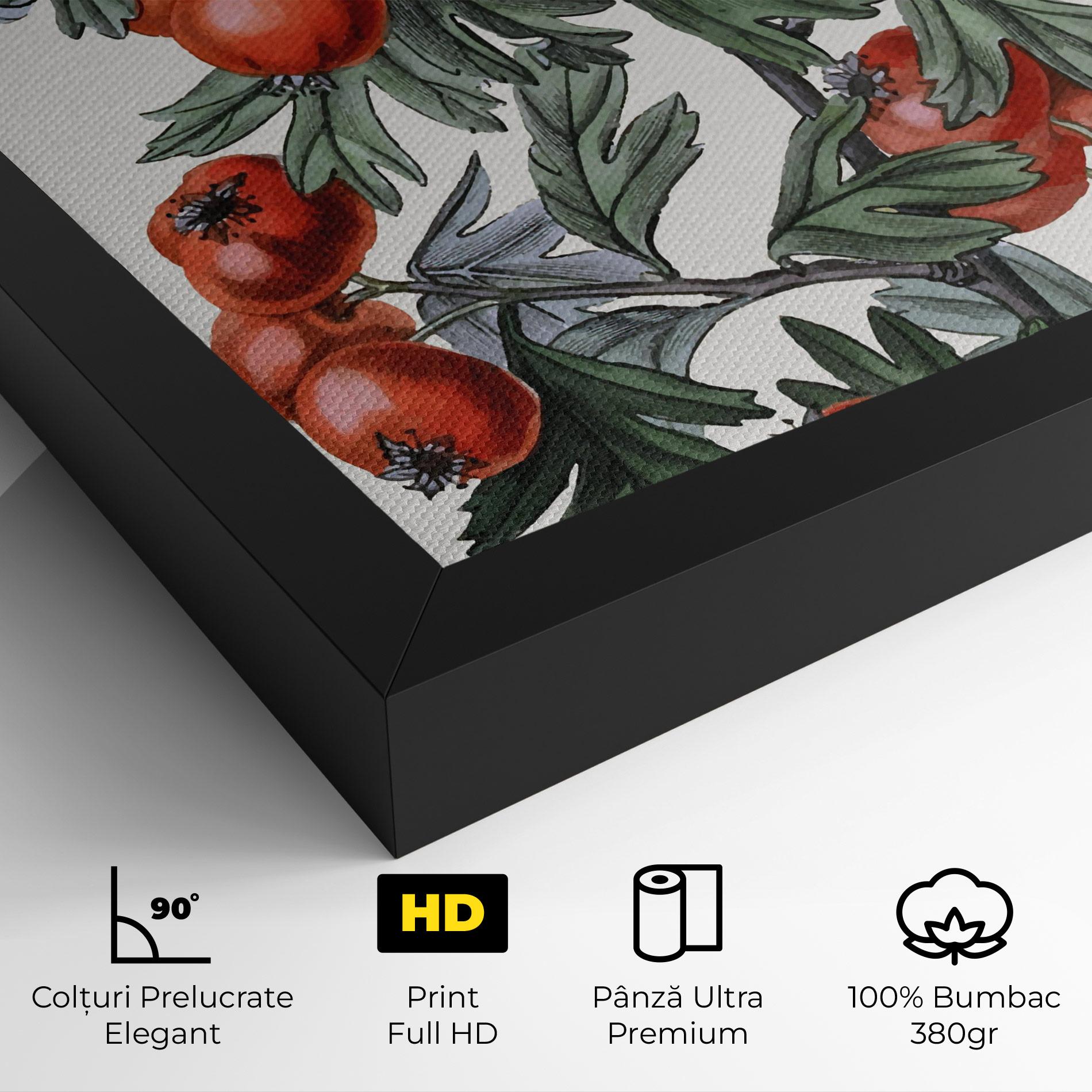 Tablou Canvas Cherry Drawing mockup 4