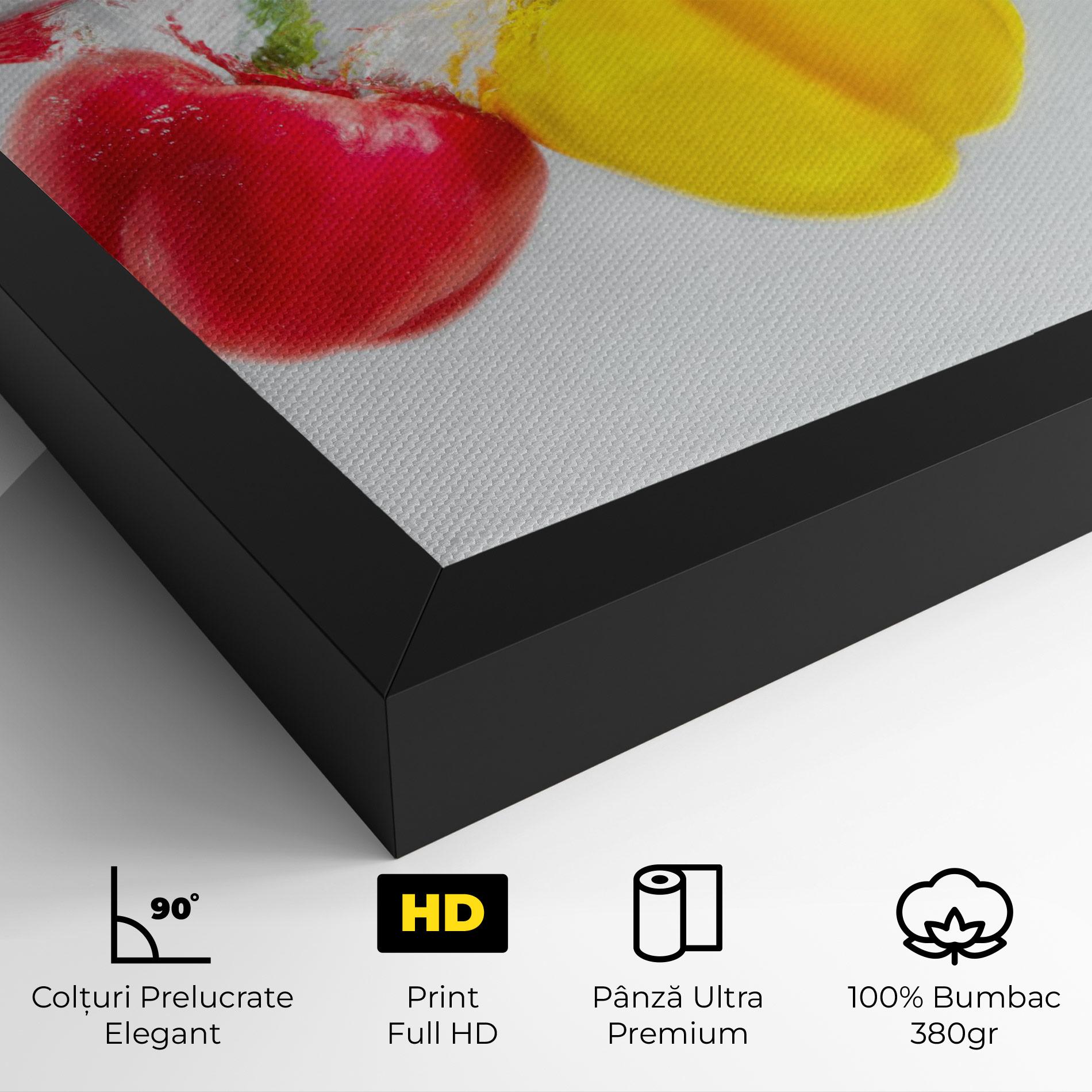 Tablou Canvas Colorful Bellpepper mockup 4