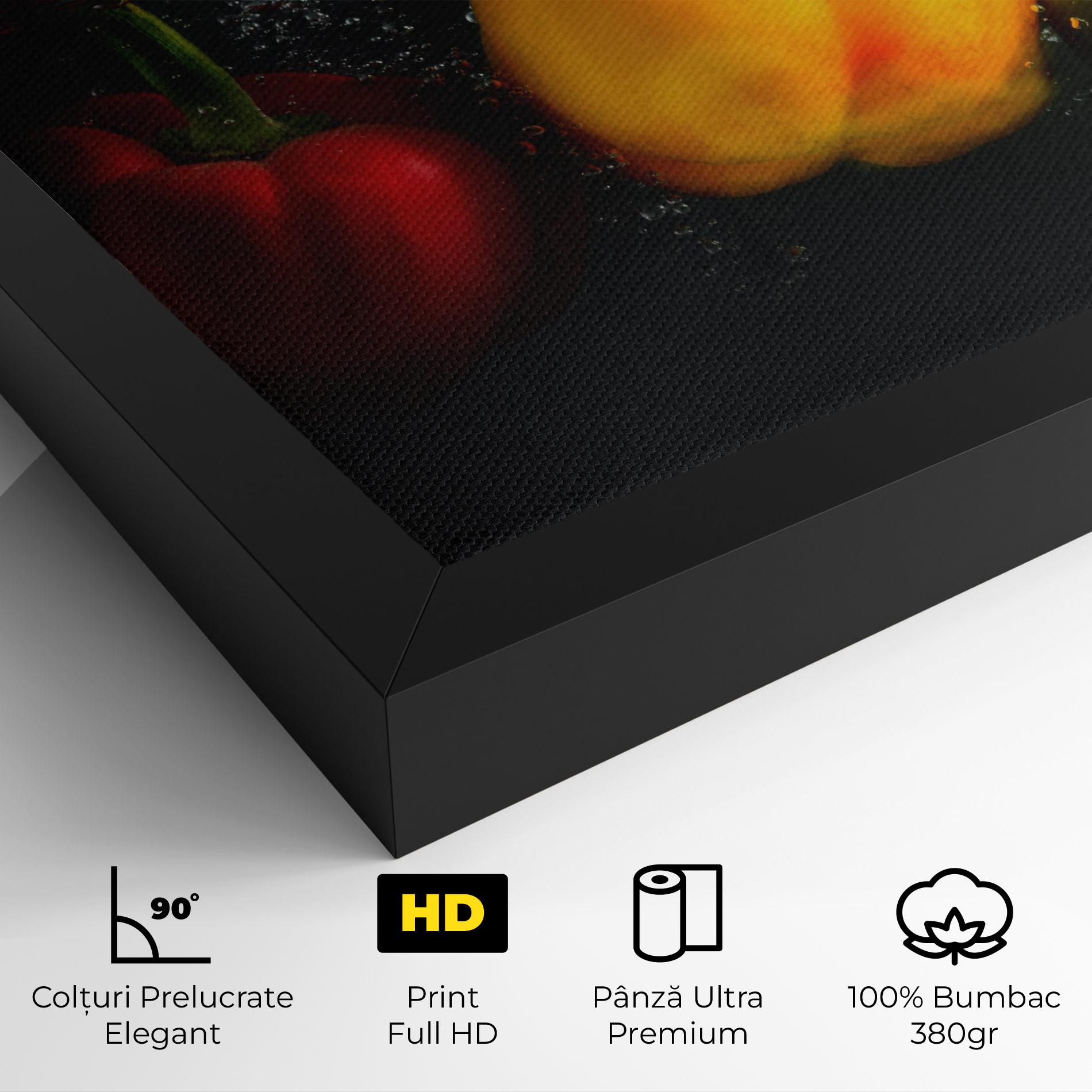 Tablou Canvas Cool Bellpepper Splash mockup 4