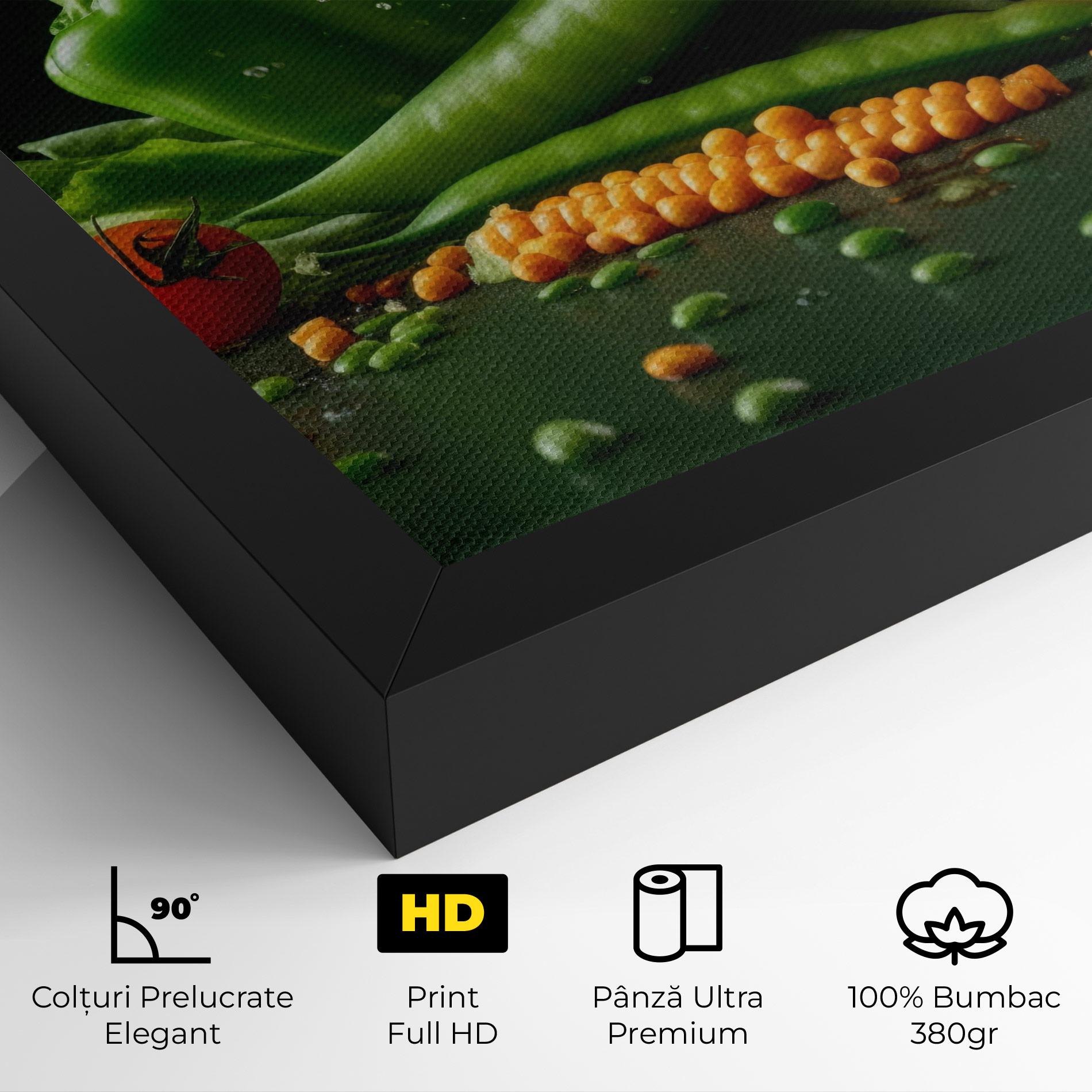 Tablou Canvas Fresh Vegetables mockup 4