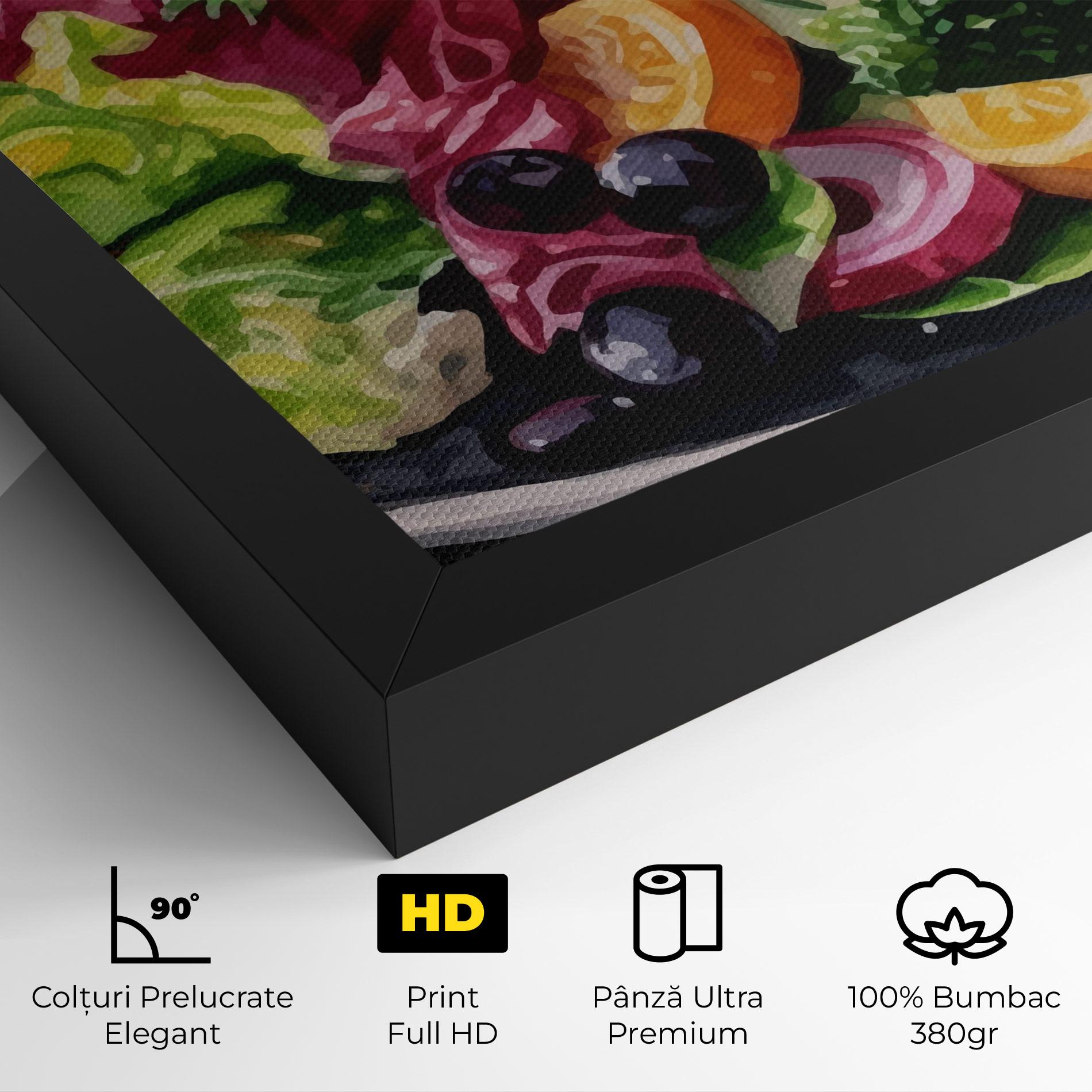 Tablou Canvas Healthy Tomato Food mockup 4