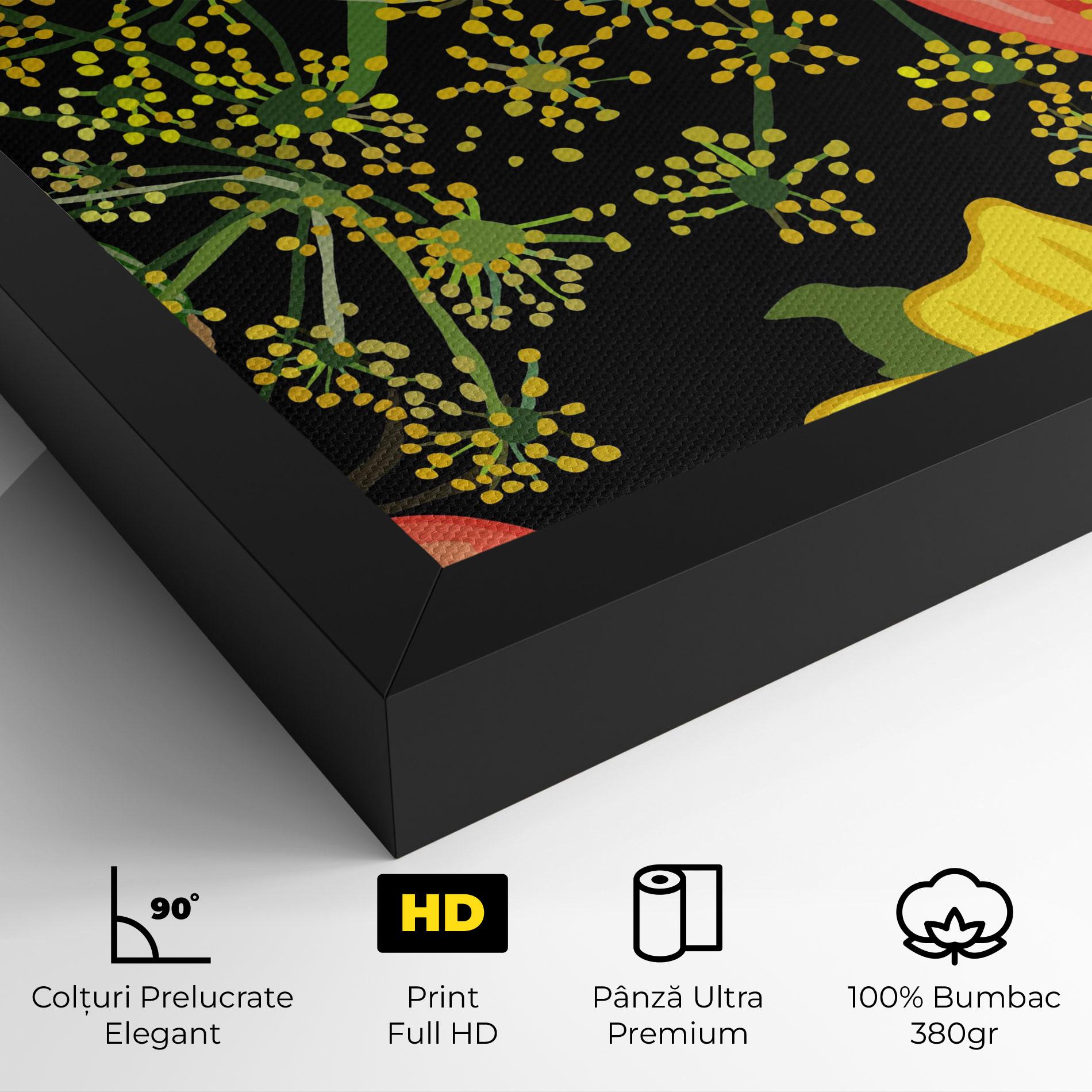 Tablou Canvas Heart Tomato mockup 4