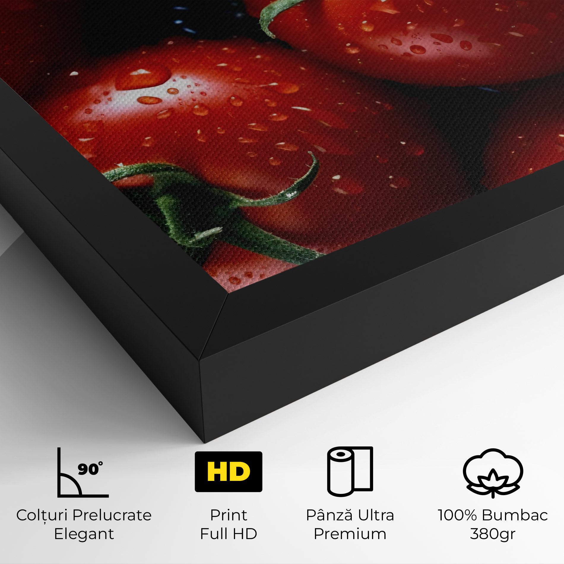 Tablou Canvas Red Wet Tomato mockup 4