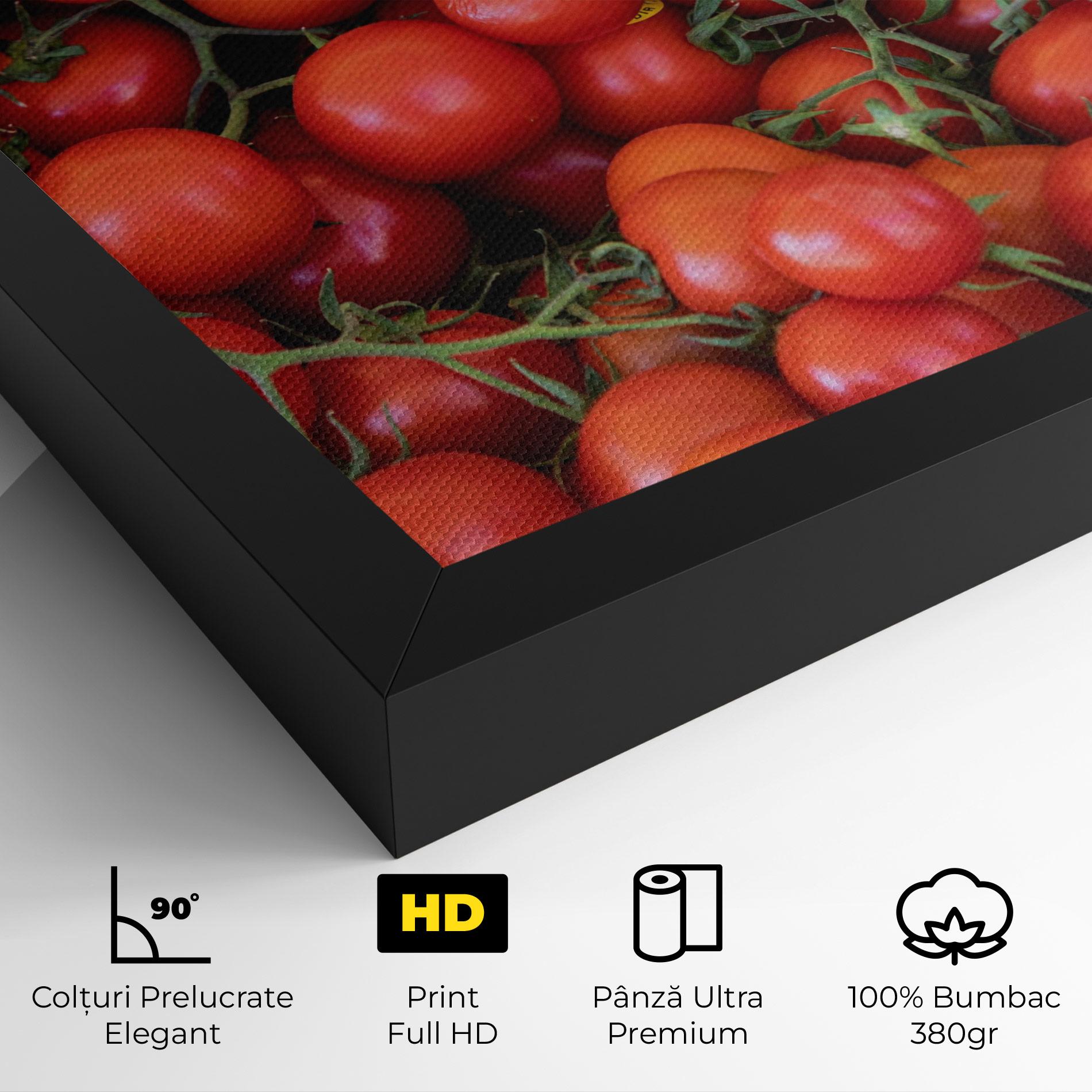 Tablou Canvas Tomato Red Wall mockup 4