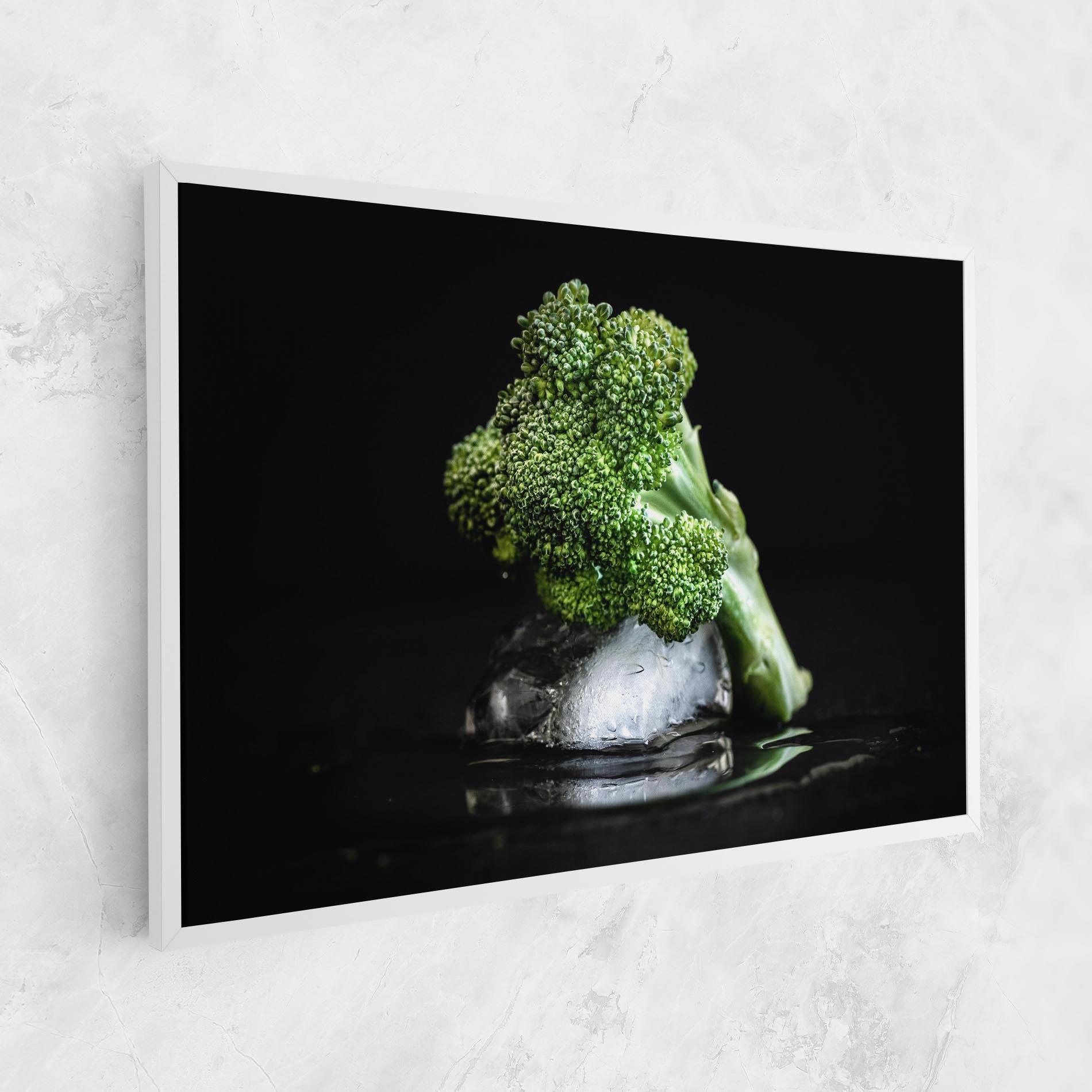 Tablou Canvas Broccoli Water mockup 1