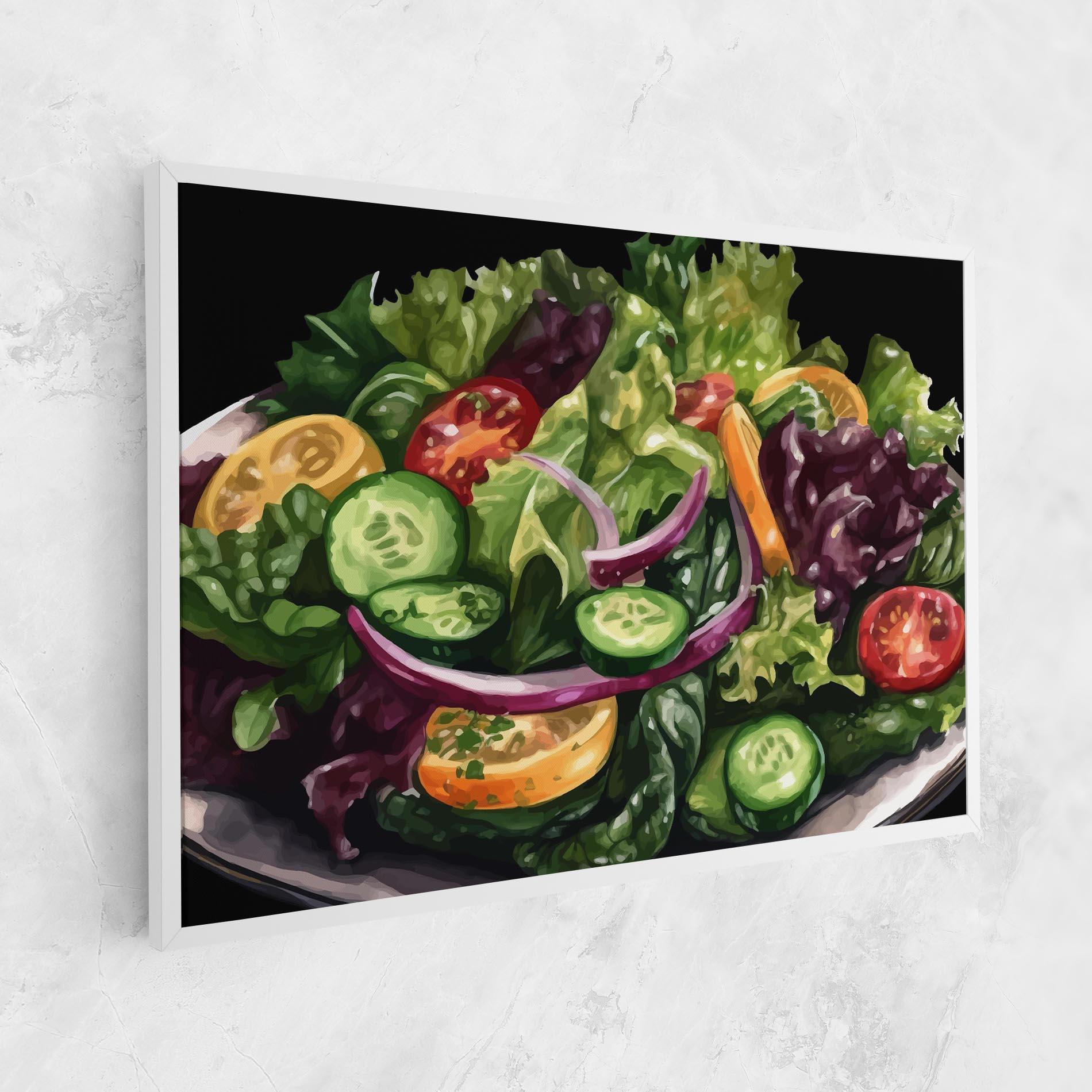 Tablou Canvas Cucumber Salad mockup 1