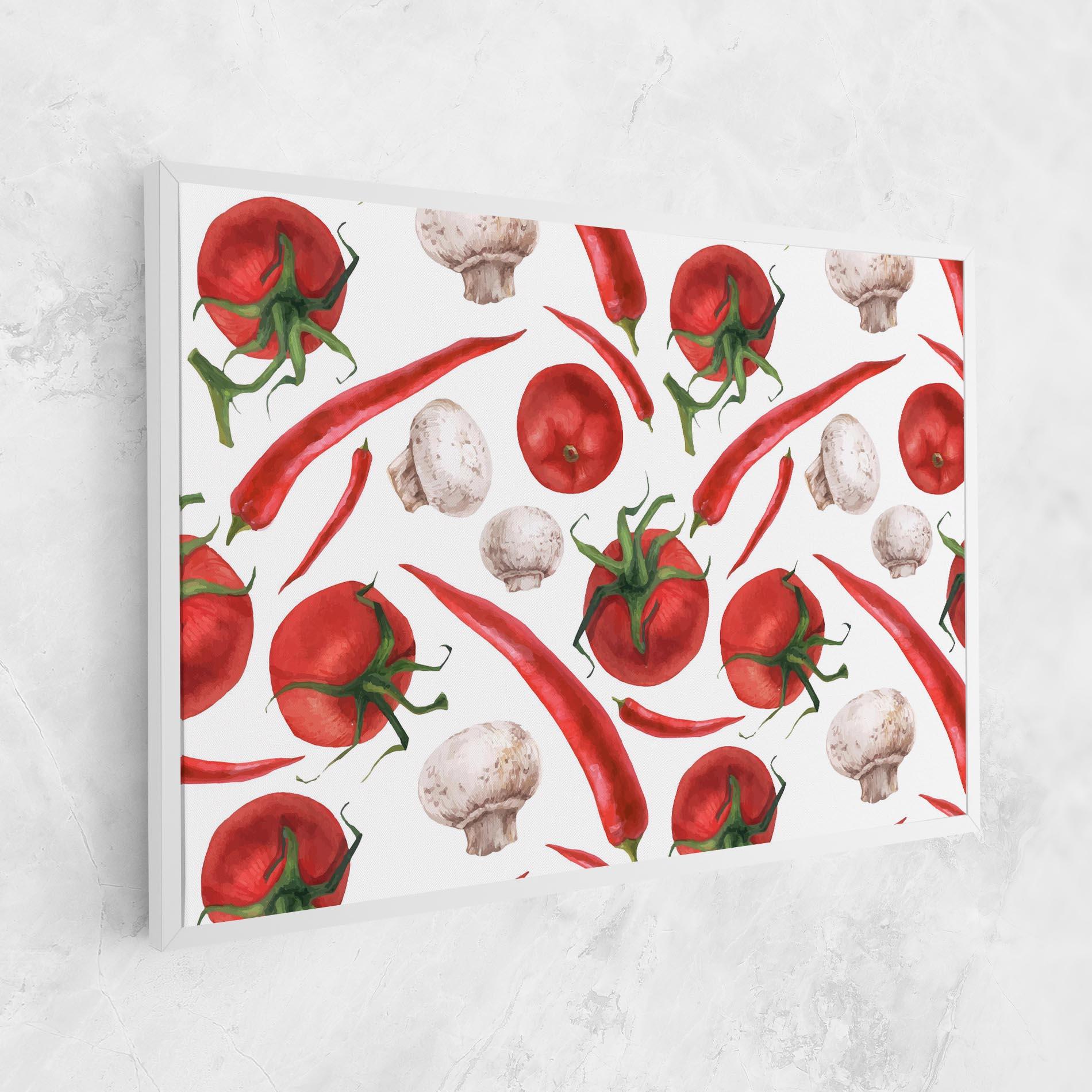 Tablou Canvas Floating Tomato mockup 1