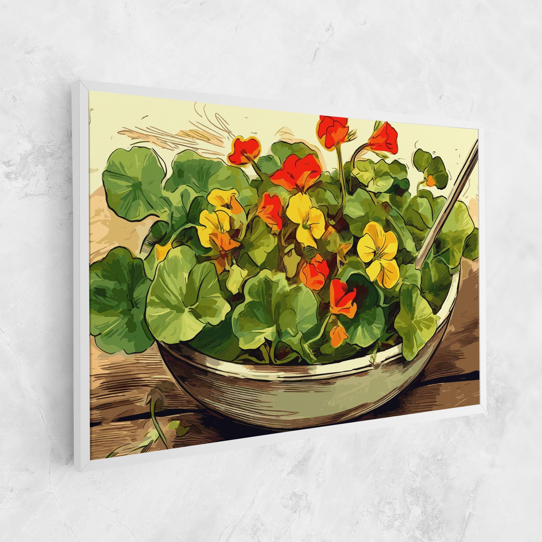 Tablou Canvas Flower Food mockup 1