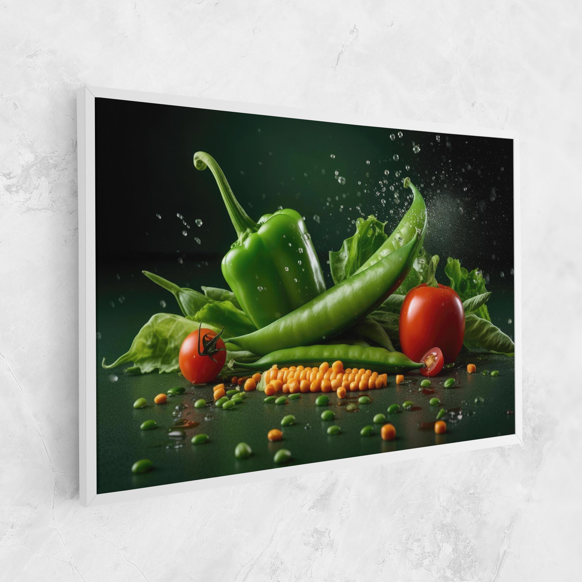 Tablou Canvas Fresh Vegetables mockup 1