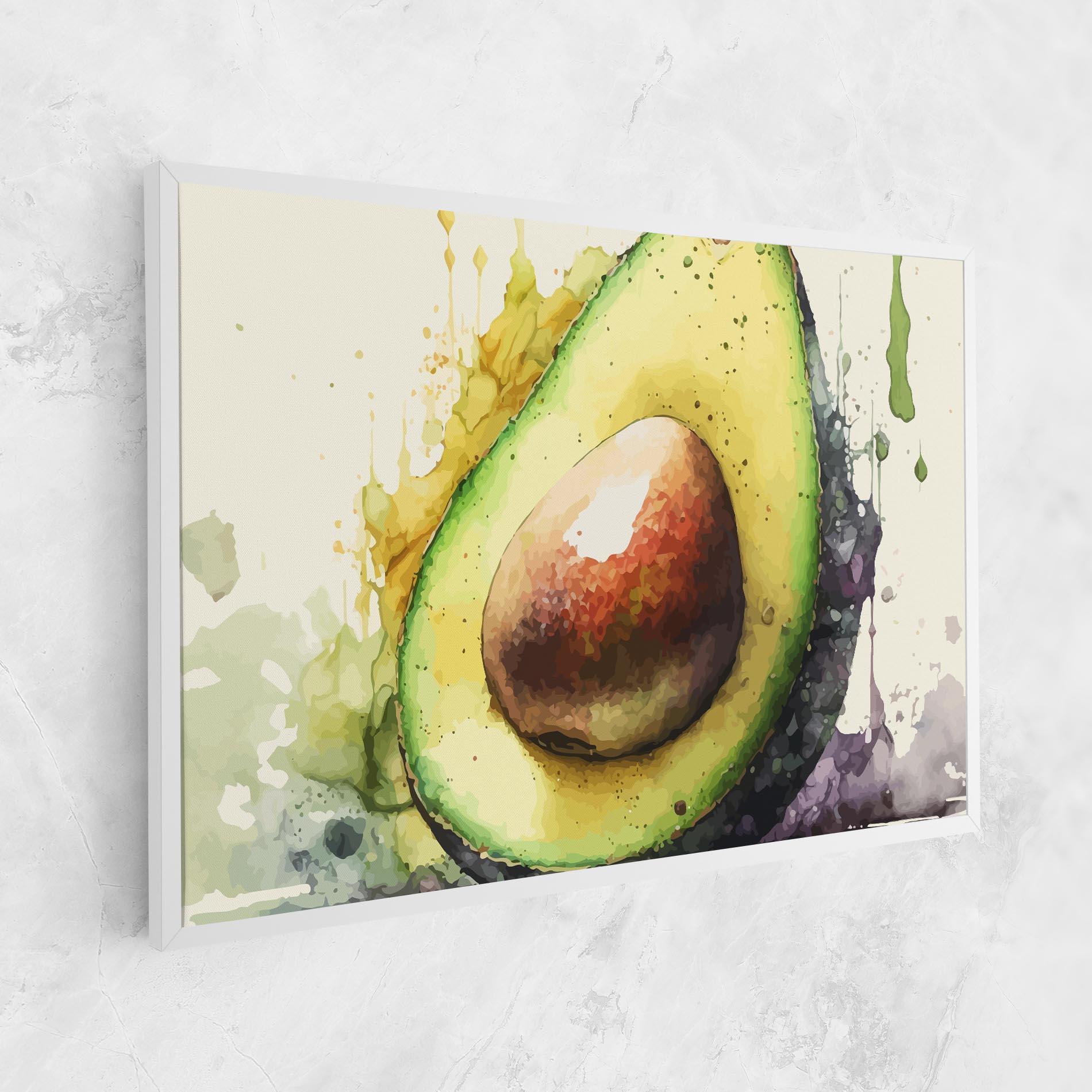 Tablou Canvas Green Avocado Art mockup 1