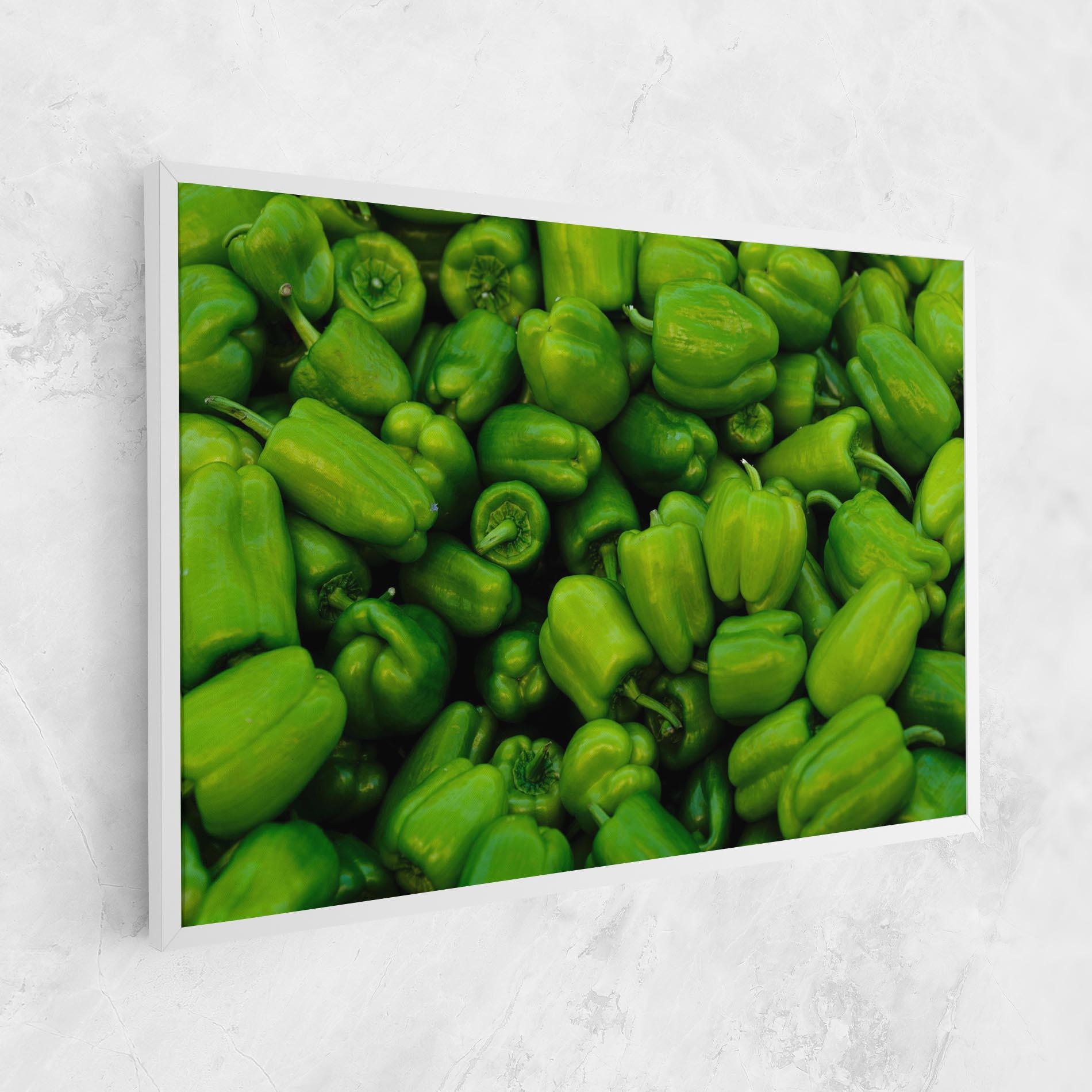 Tablou Canvas Green Bellpepper mockup 1