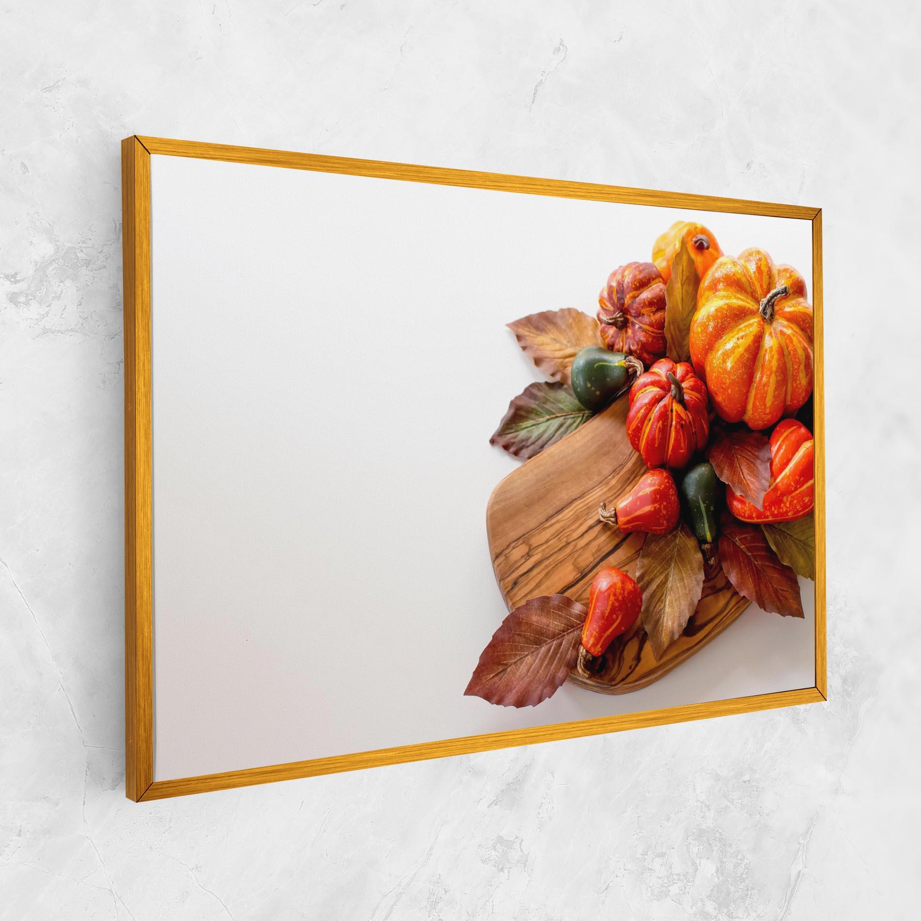 Tablou Canvas Autumn Pumpkins mockup 1