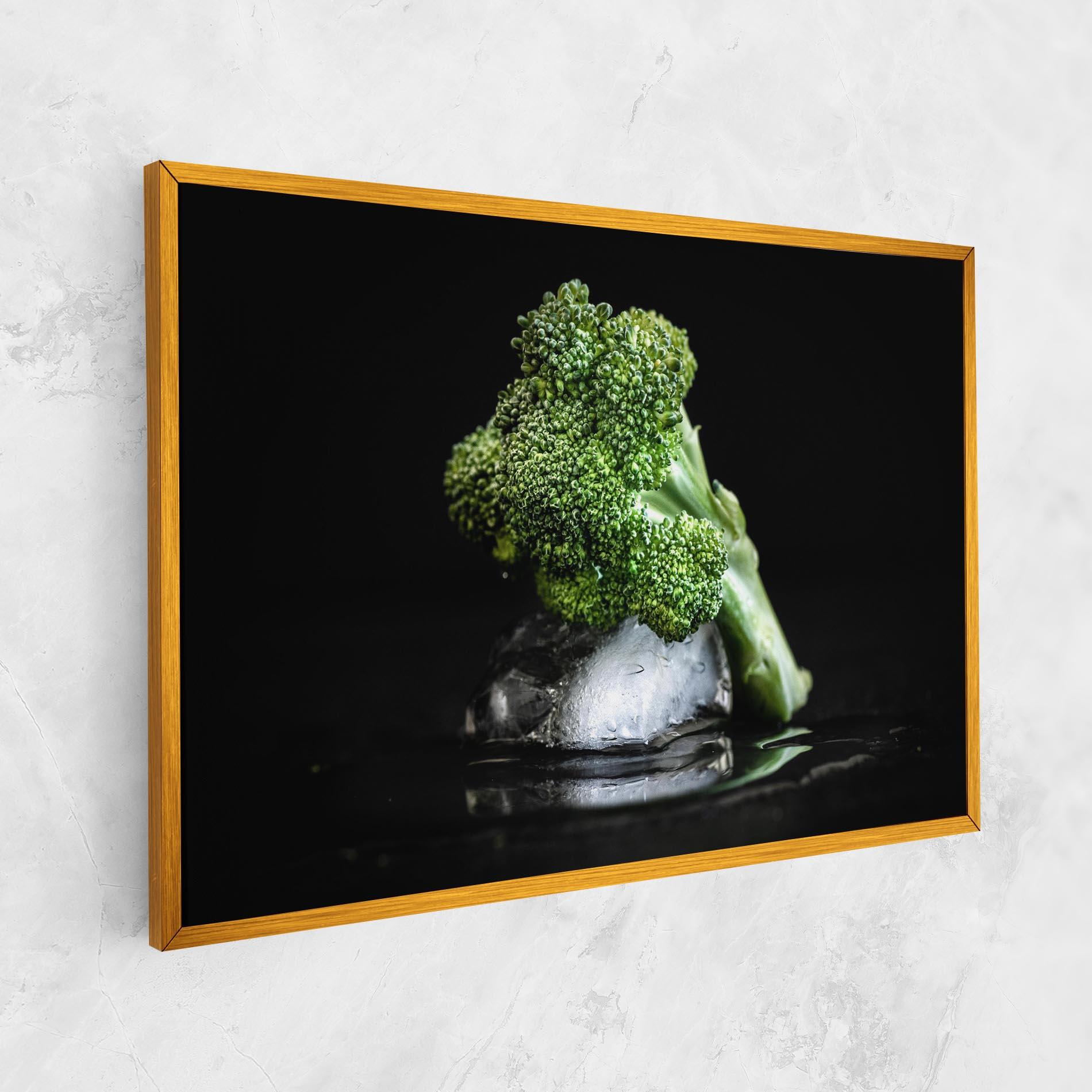 Tablou Canvas Broccoli Water mockup 1