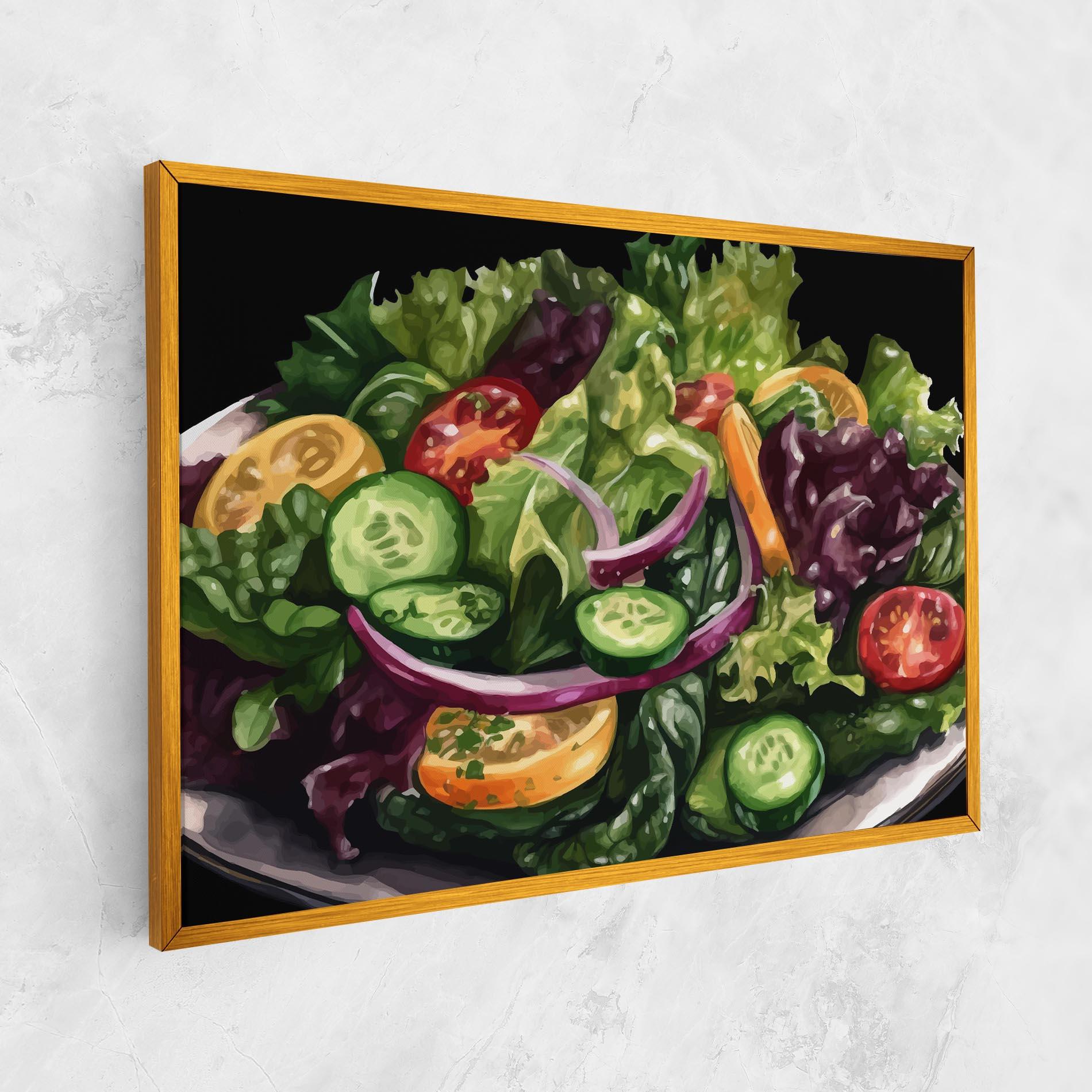 Tablou Canvas Cucumber Salad mockup 1