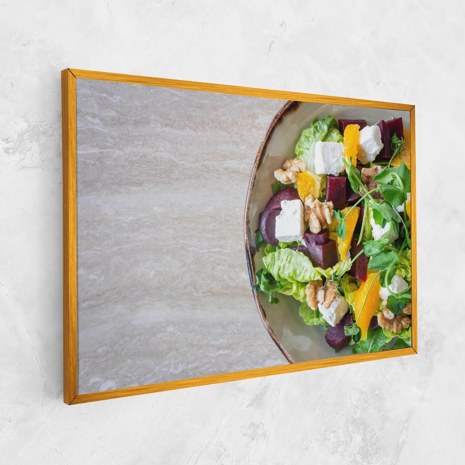 Tablou Canvas Delicious Salad mockup 1