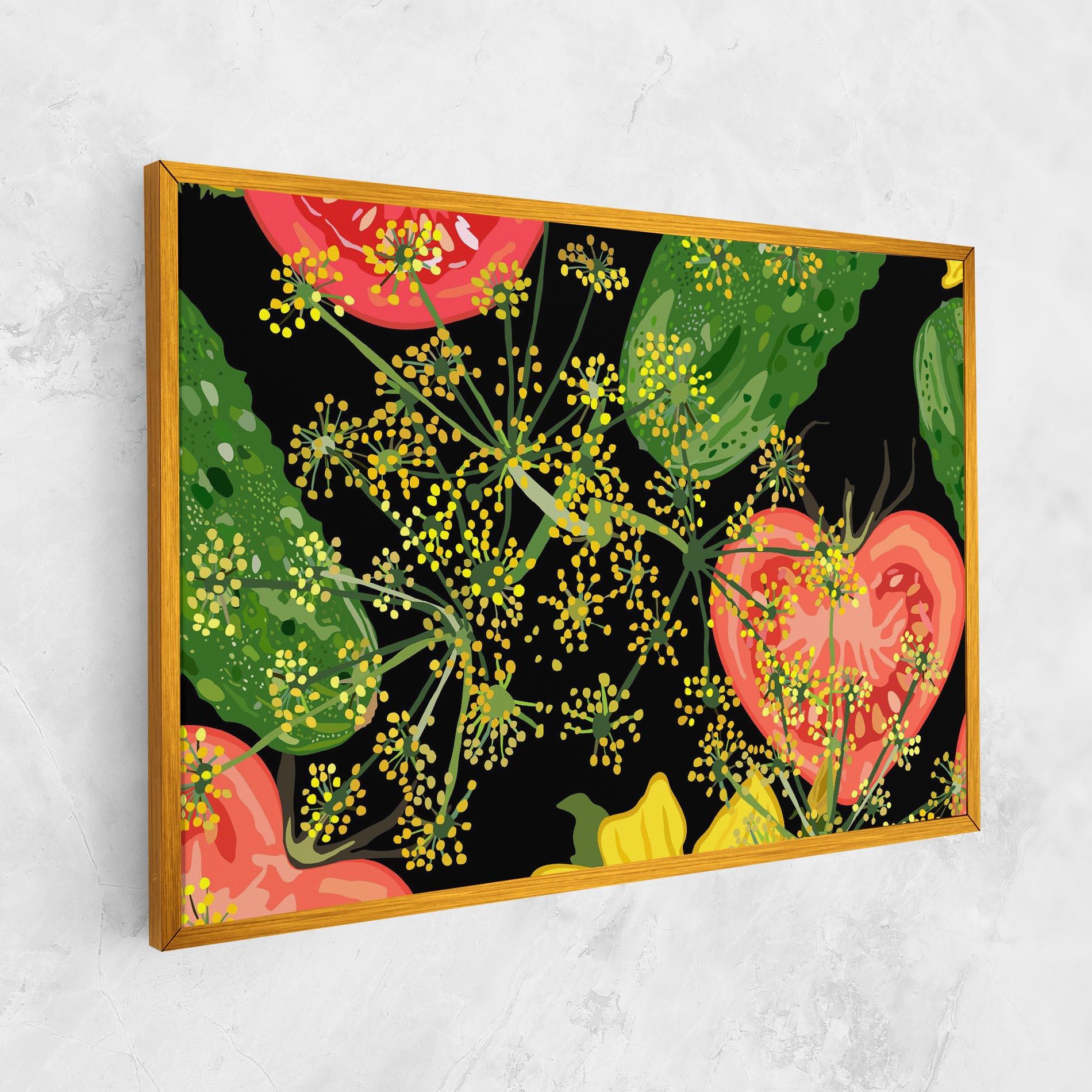 Tablou Canvas Heart Tomato mockup 1