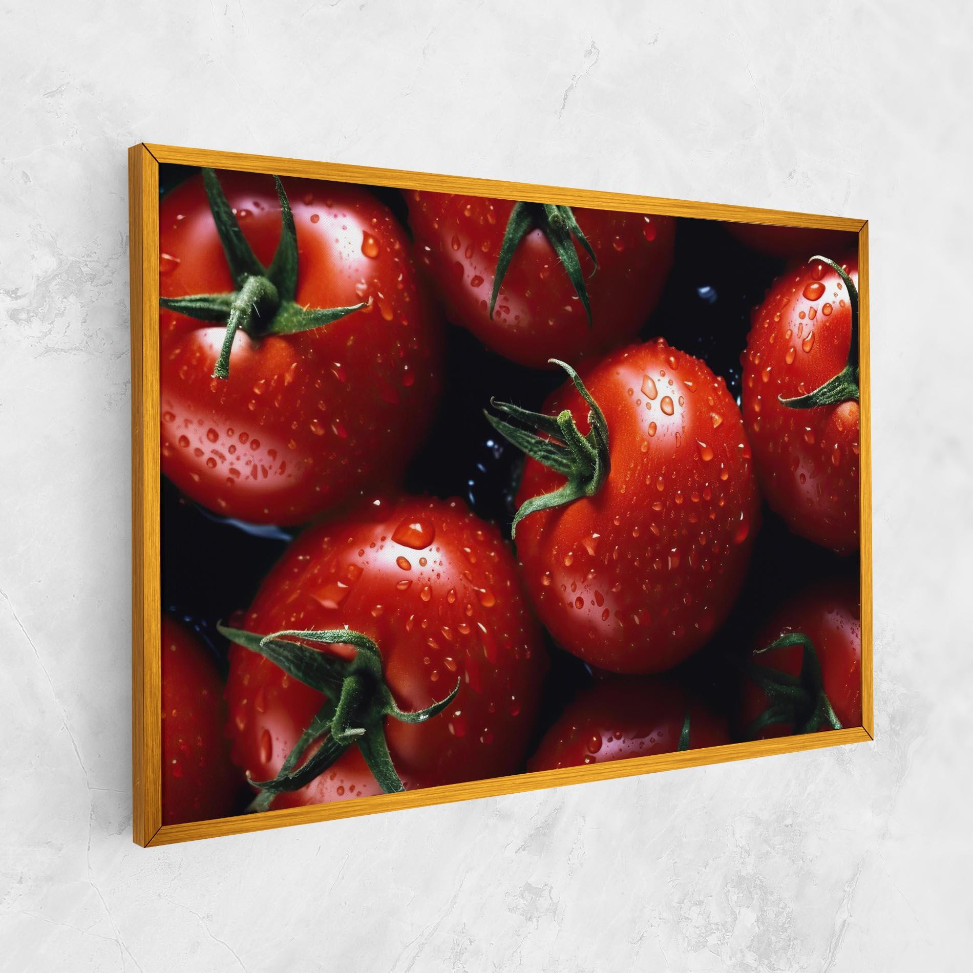 Tablou Canvas Red Wet Tomato mockup 1